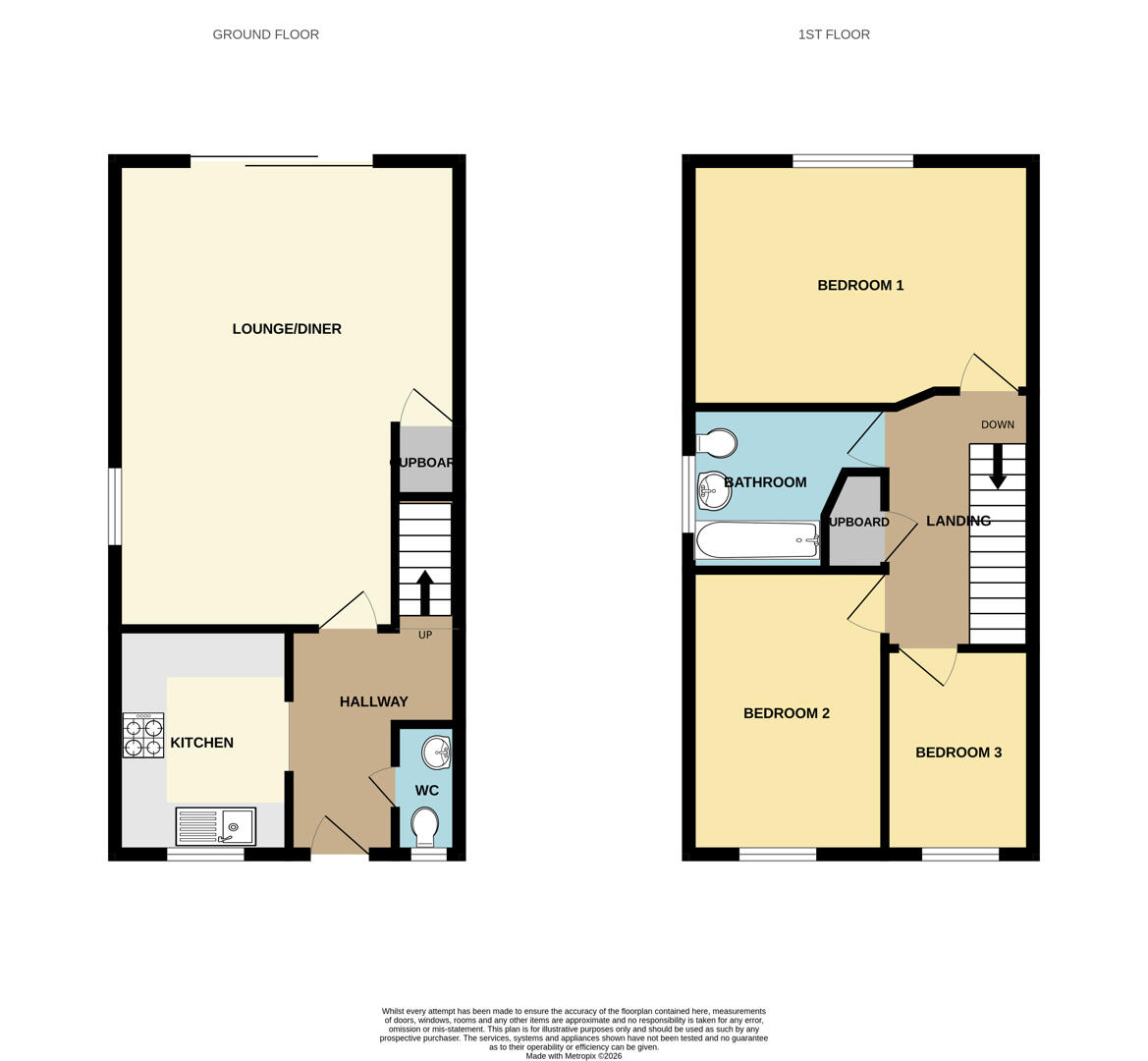 17, Miles Gardens, Weymouth floorplan