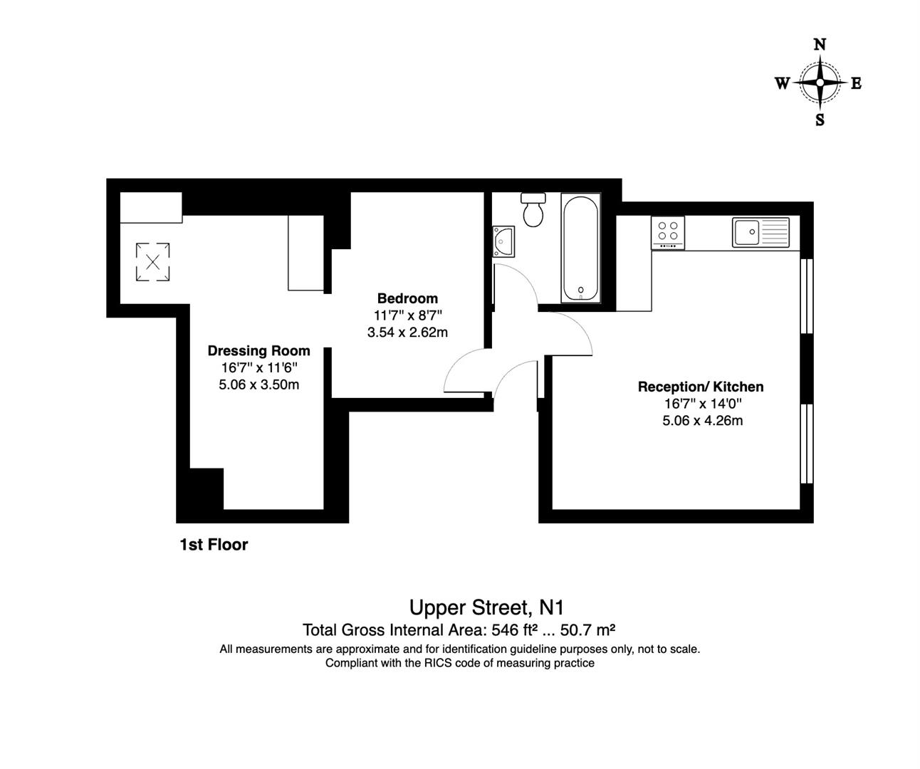 Upper Street, Islington floorplan