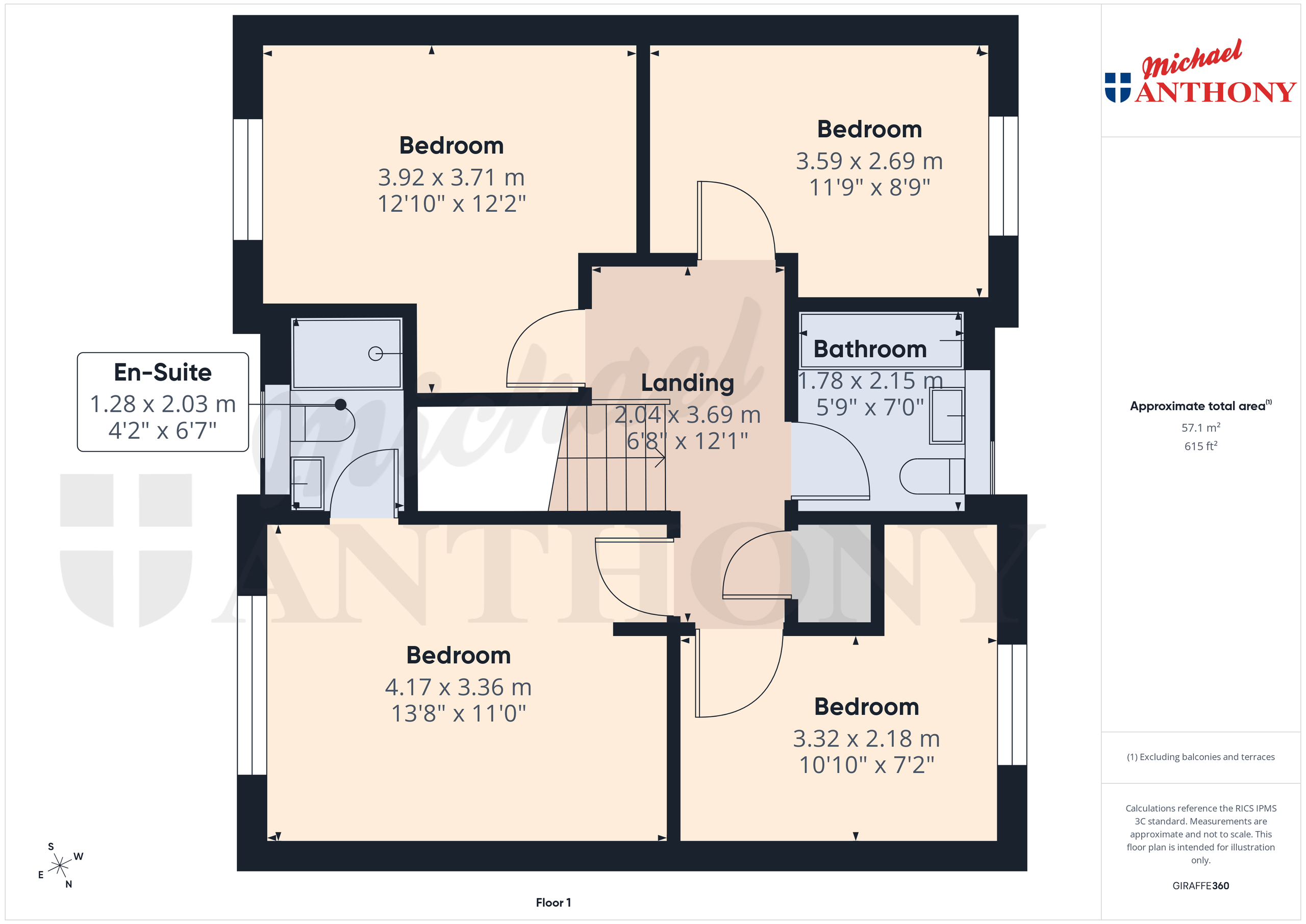 73 Feanor Gardens, Leighton Buzzard floorplan