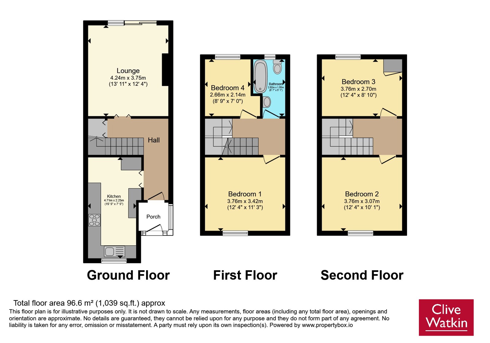 11a, Upper Rice Lane, Merseyside floorplan