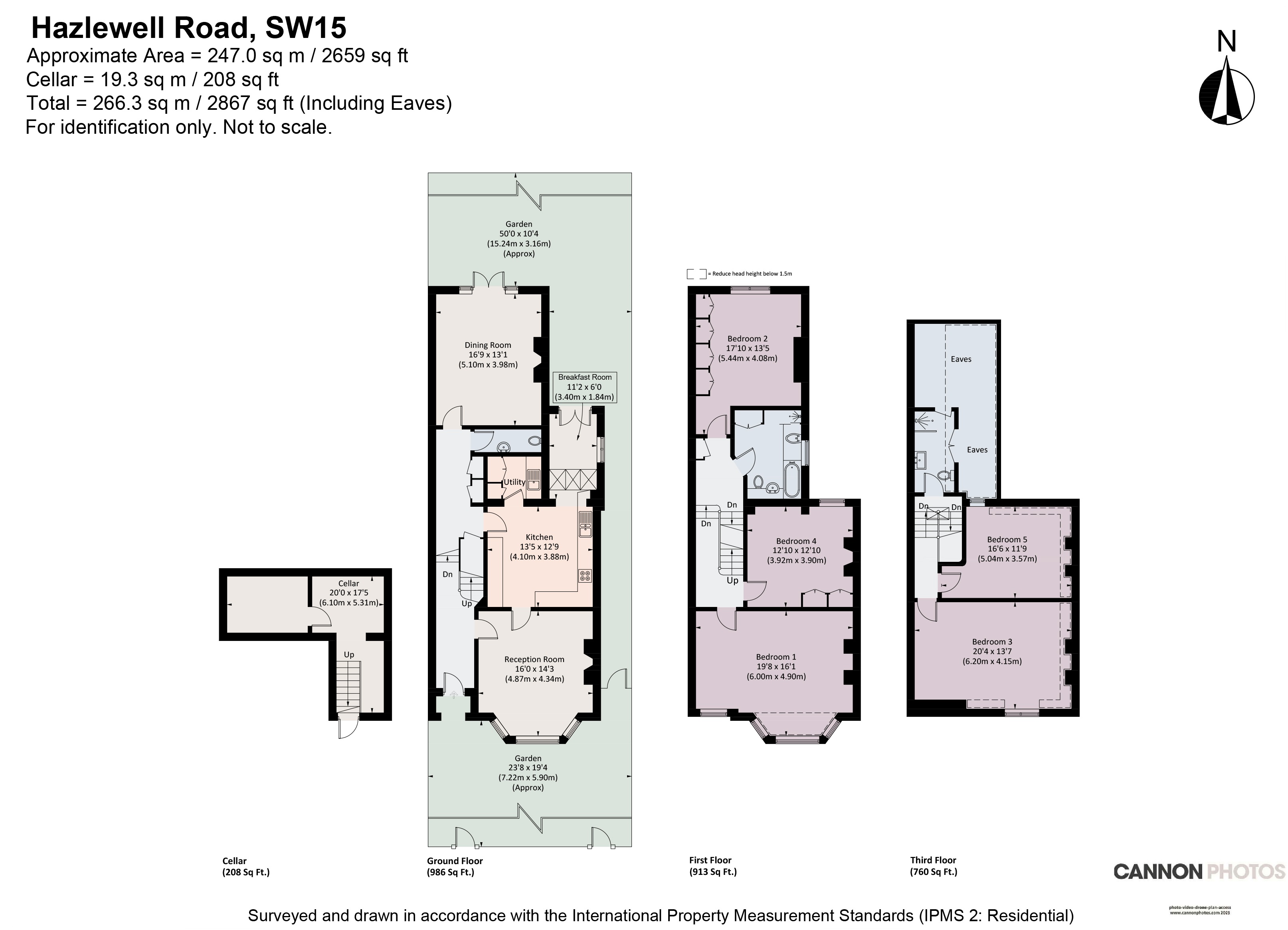 42, Hazlewell Road, London floorplan