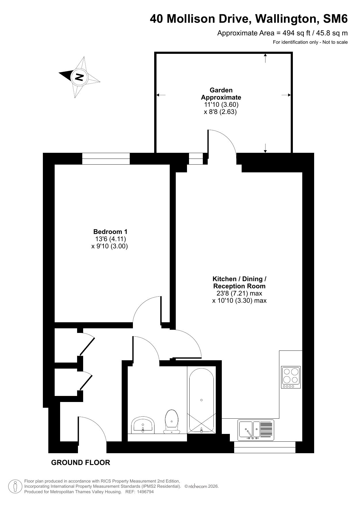 Mollison drive, Wallington floorplan