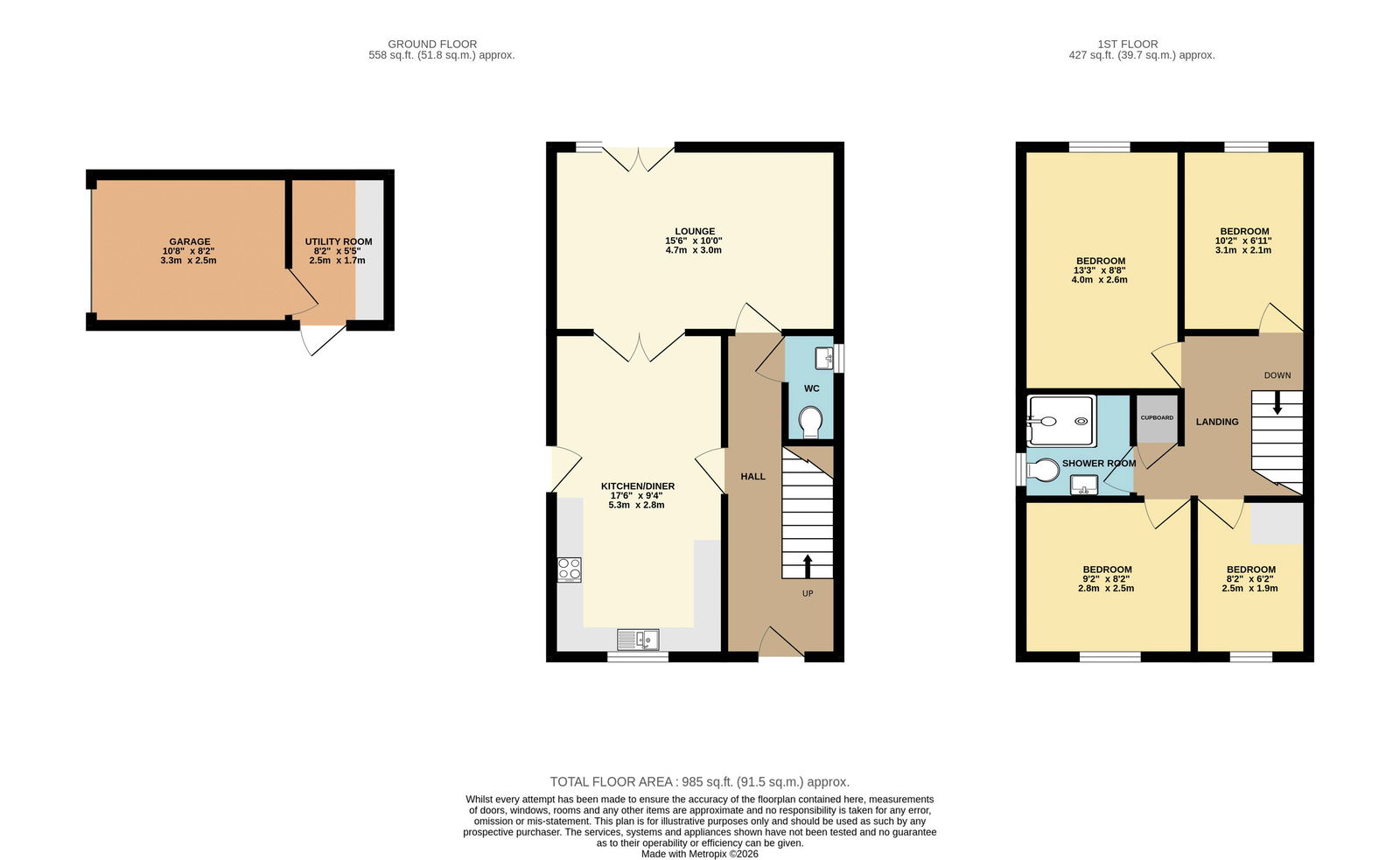 57, Southfield Road, York floorplan