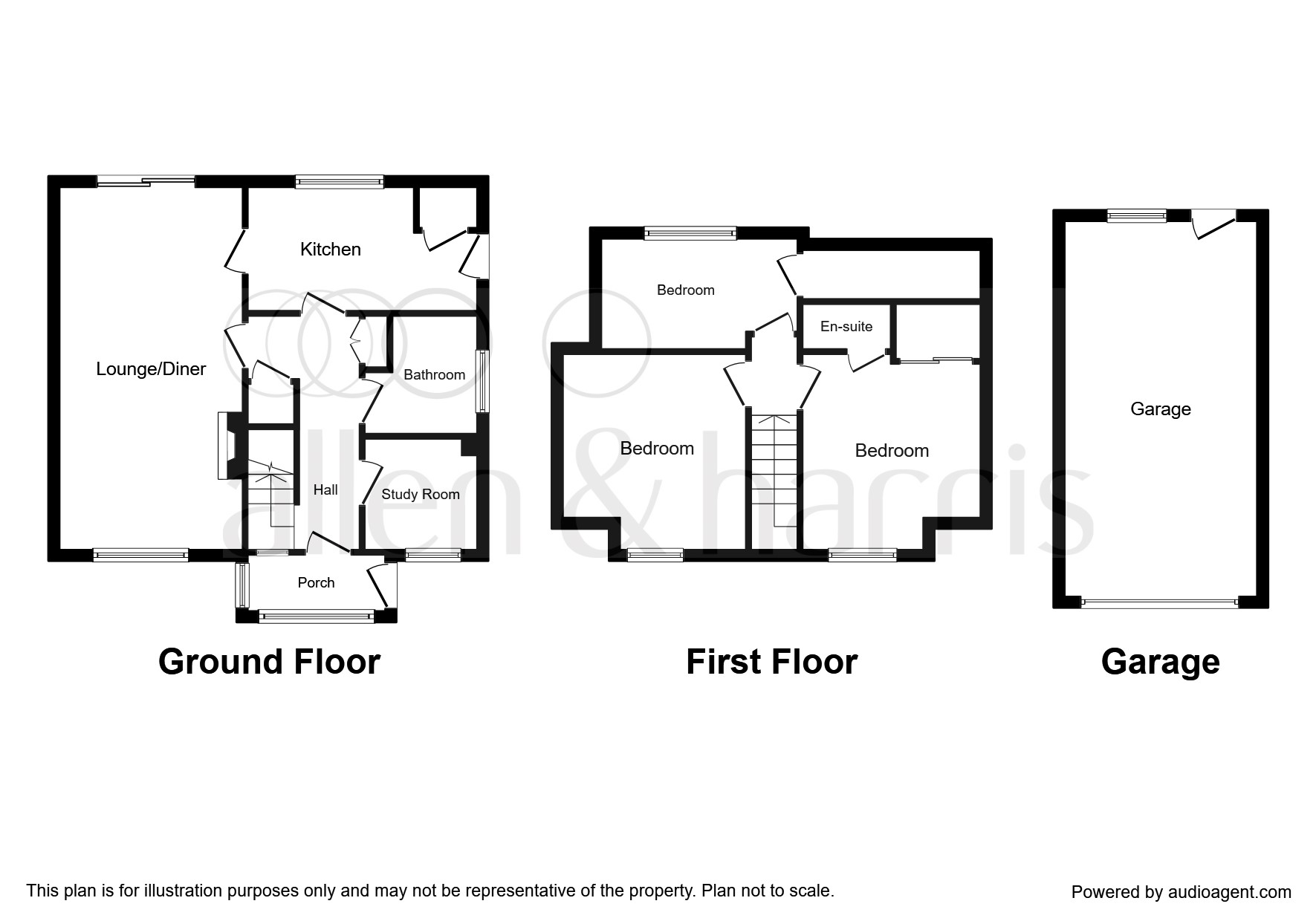 Greenlands Road, Peasedown St. John, Bath BA2, 3 bedroom semidetached