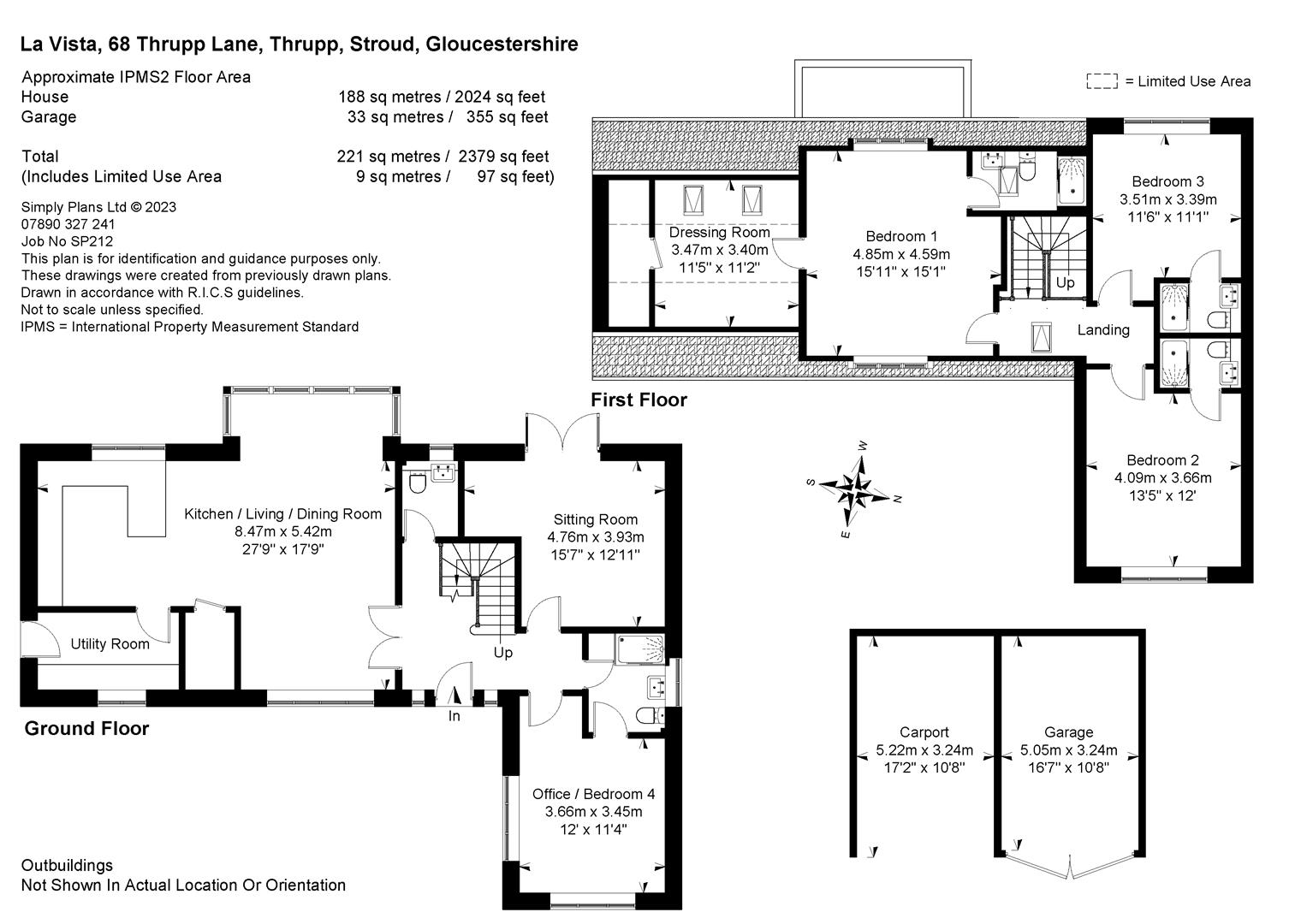Thrupp Lane, Thrupp, Stroud GL5, 4 bedroom detached house for sale