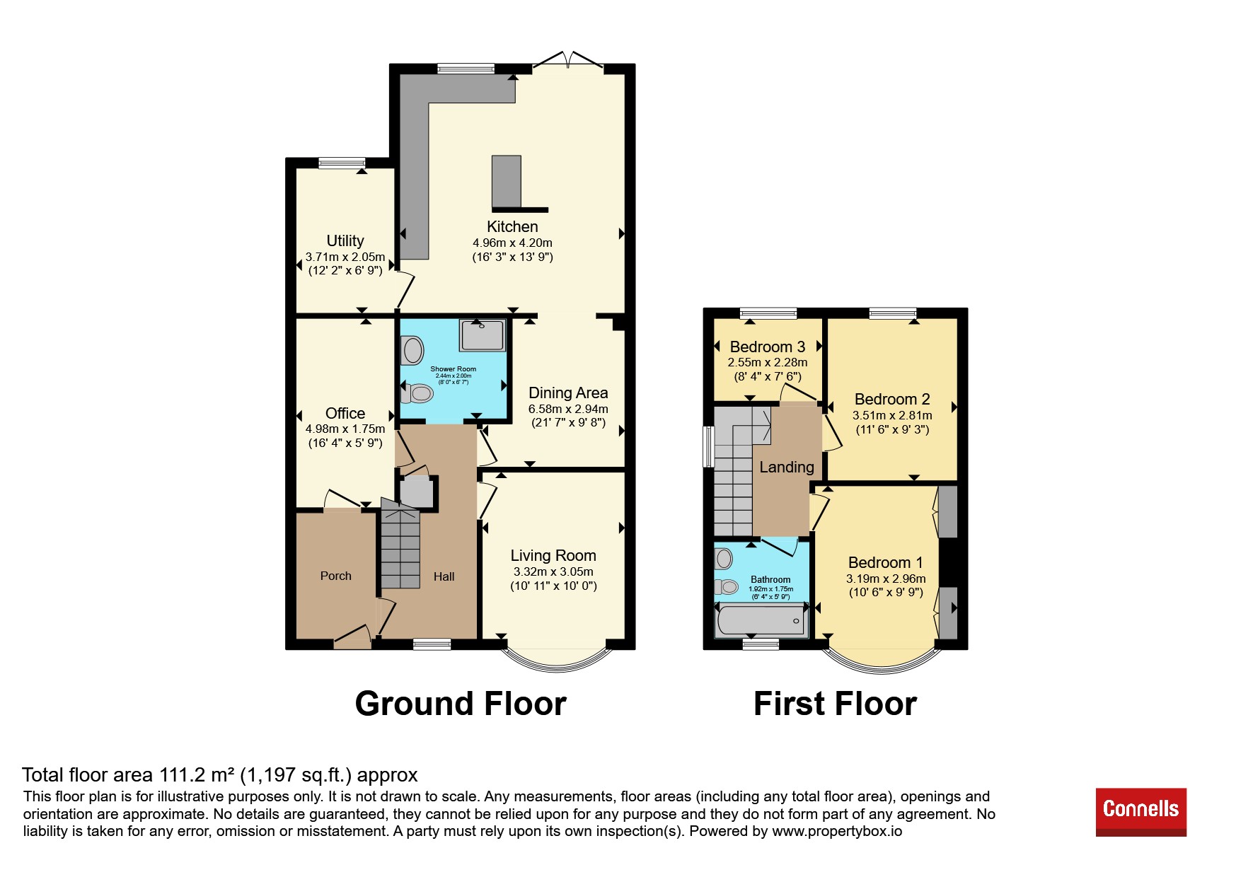 25, Warren Road, Bristol floorplan
