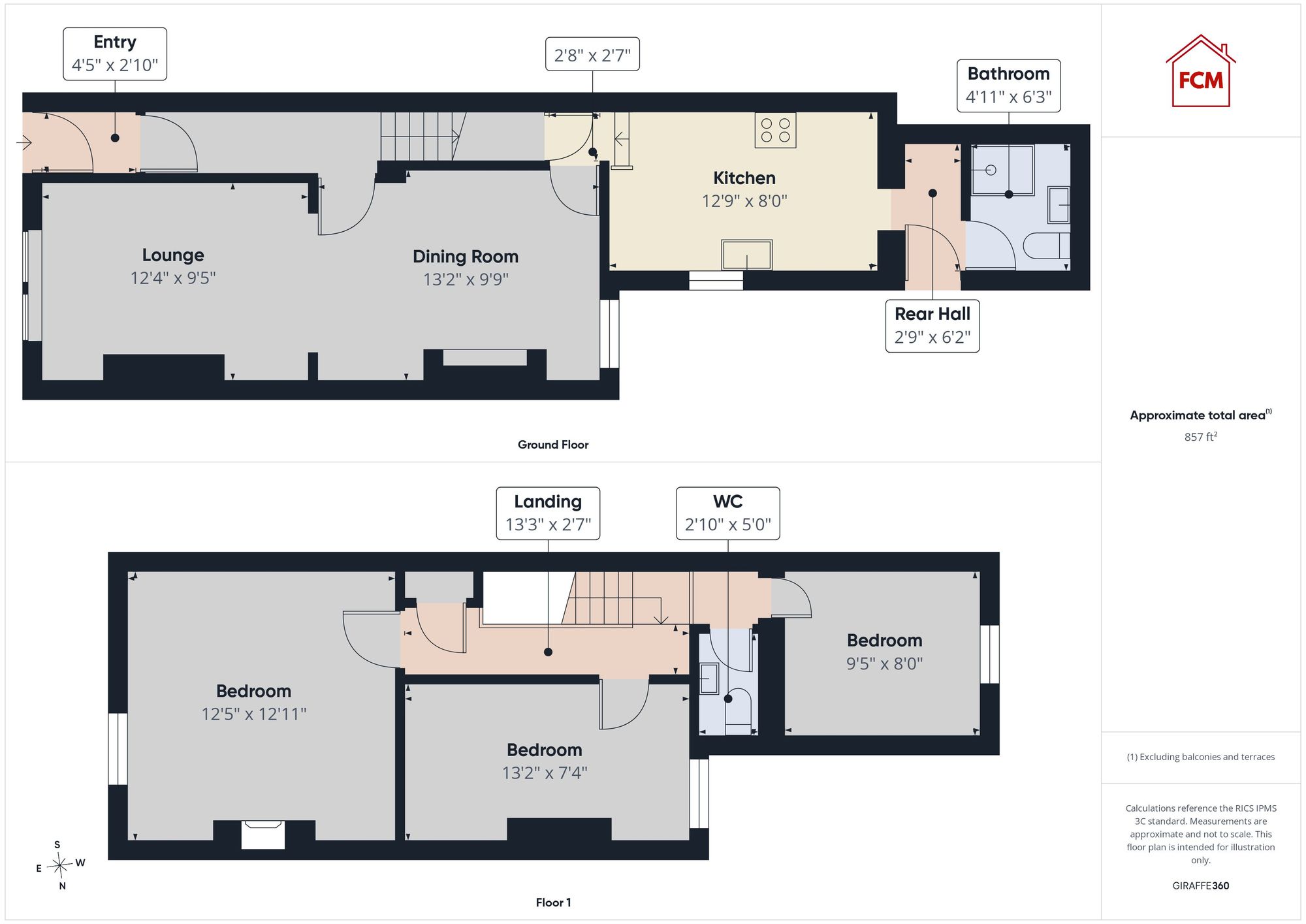 12 Albert Street, Workington floorplan