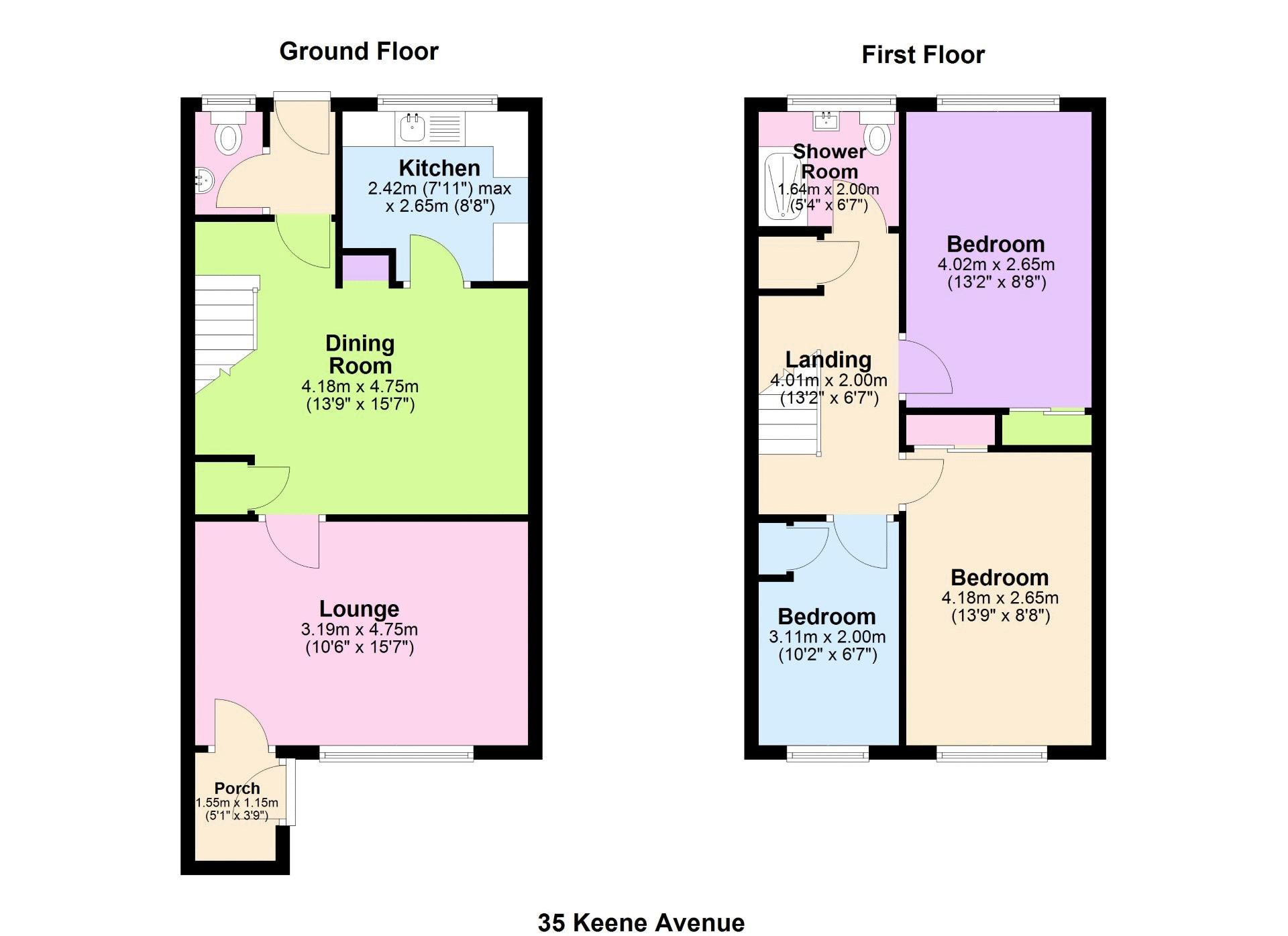 35, Keene Avenue, Newport floorplan