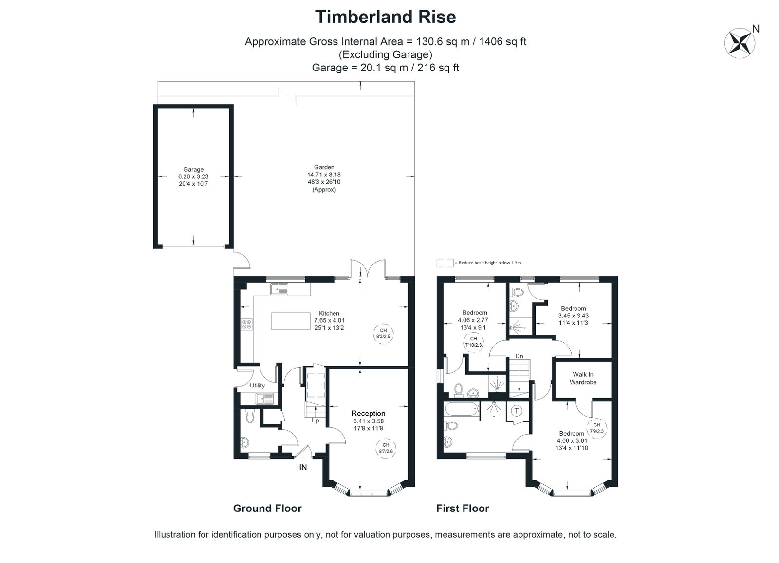 21, Timberland Rise, Cliffe Woods floorplan