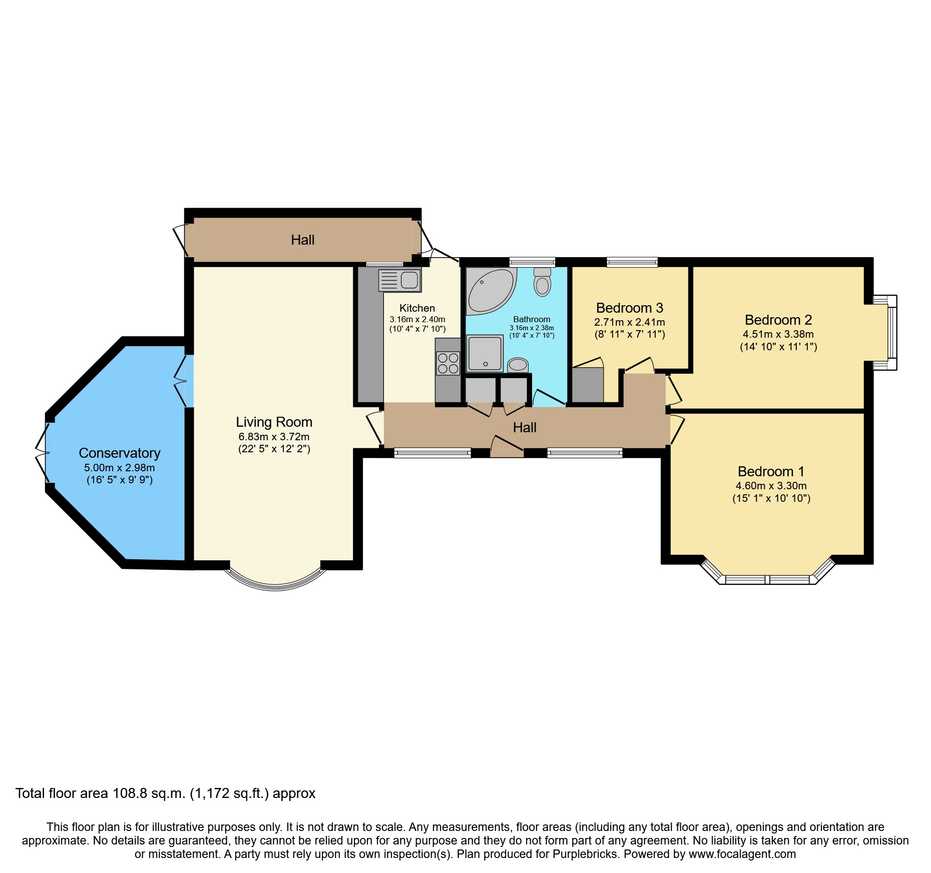 6, Brook Close, Romford floorplan