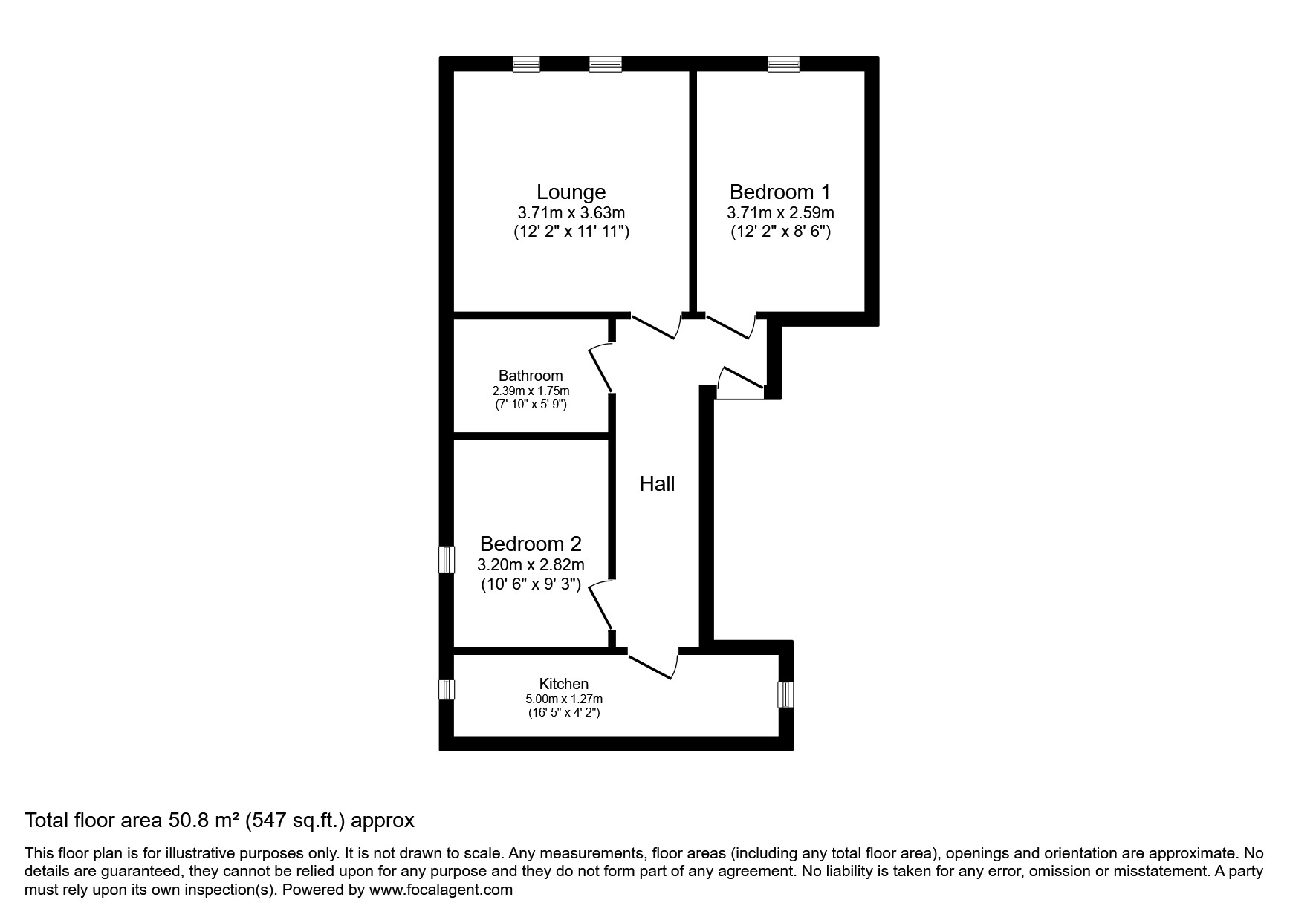9, Victoria Road, Stirlingshire floorplan