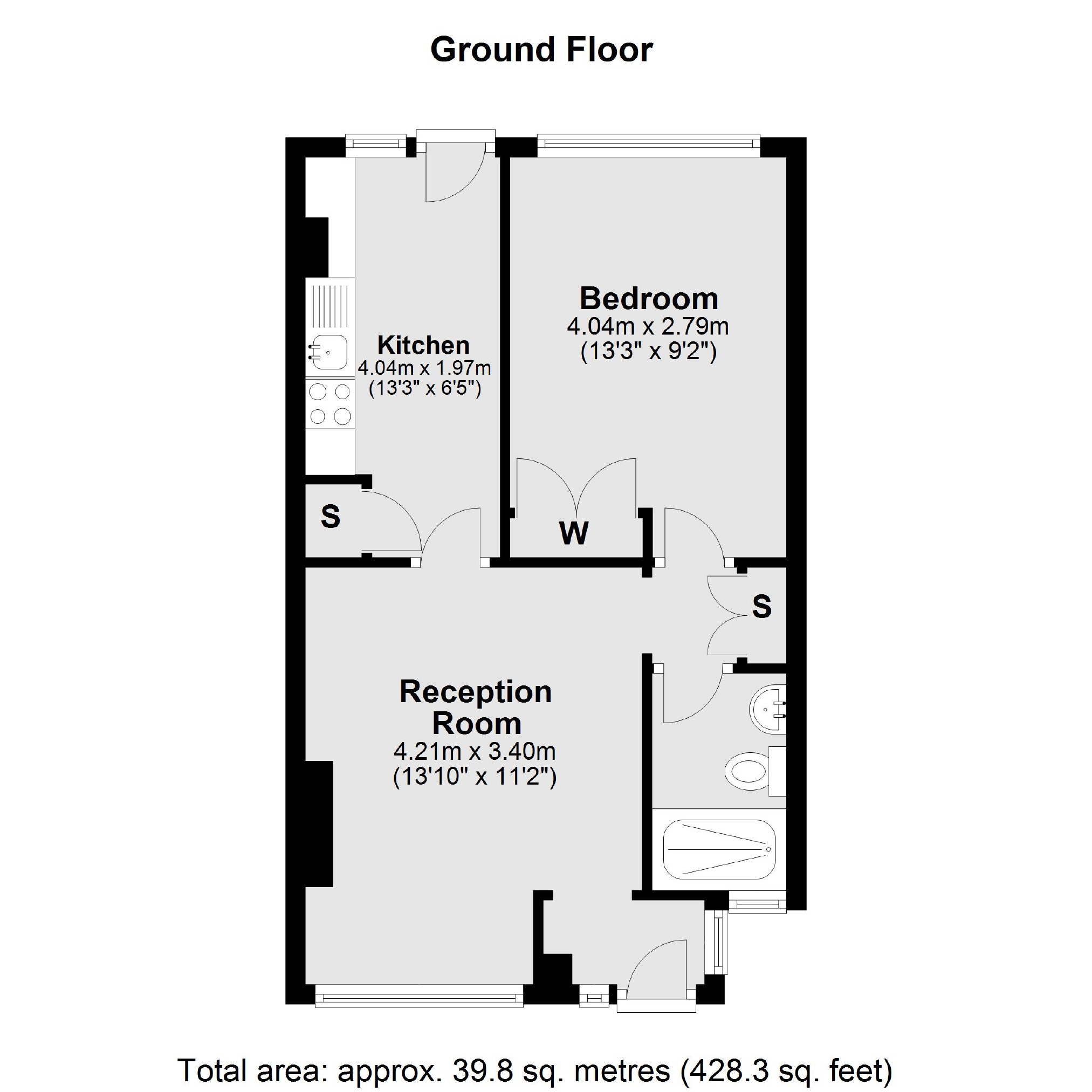 Flat 7, Onslow House, Acre Road, Kingston Upon Thames floorplan