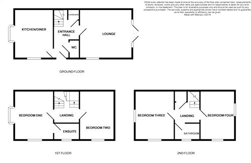 4 Bedrooms Town house for sale in Canal Way, Pineham Lock, Northampton NN4