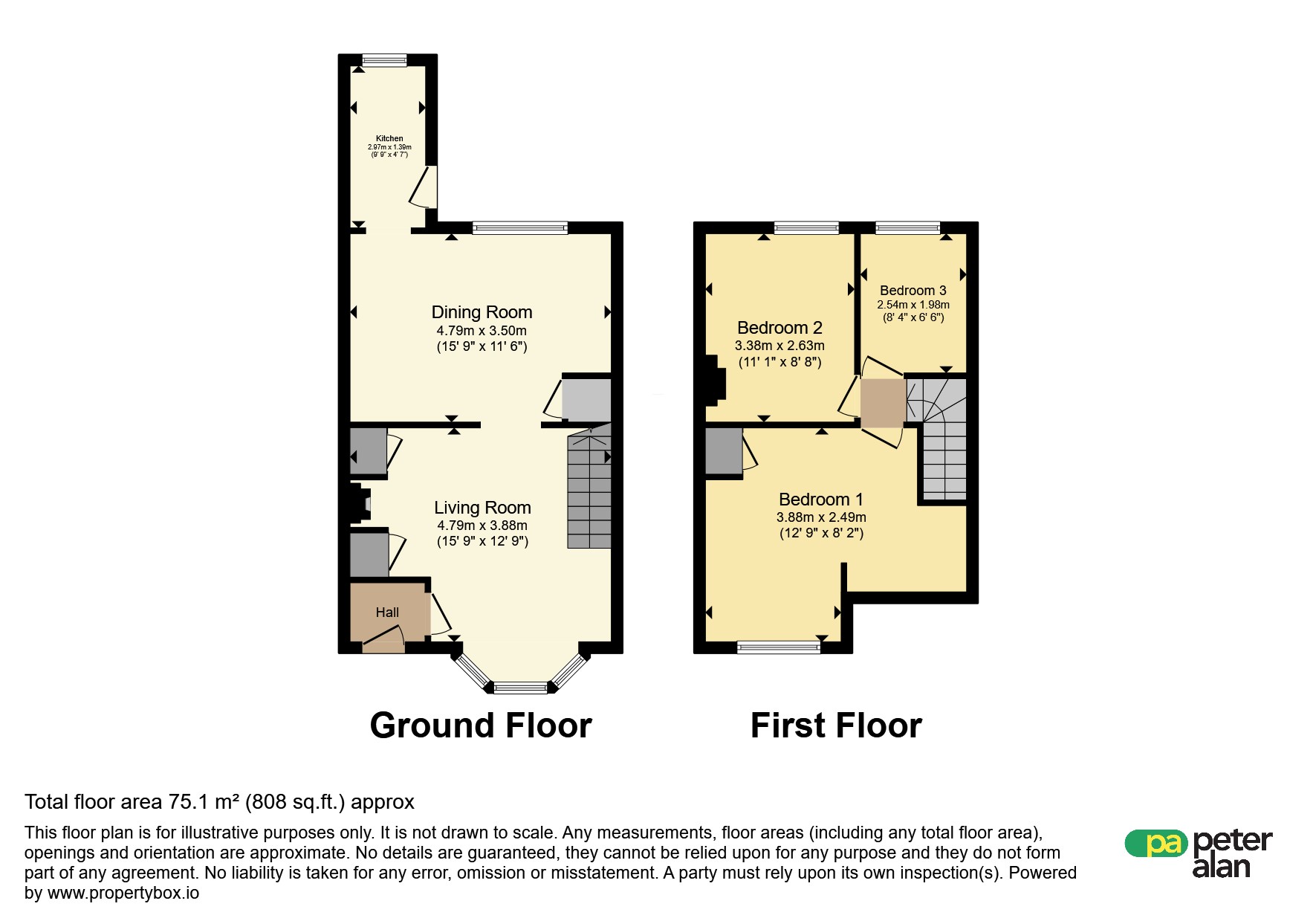 5, Prince Edward Crescent, Ebbw Vale floorplan
