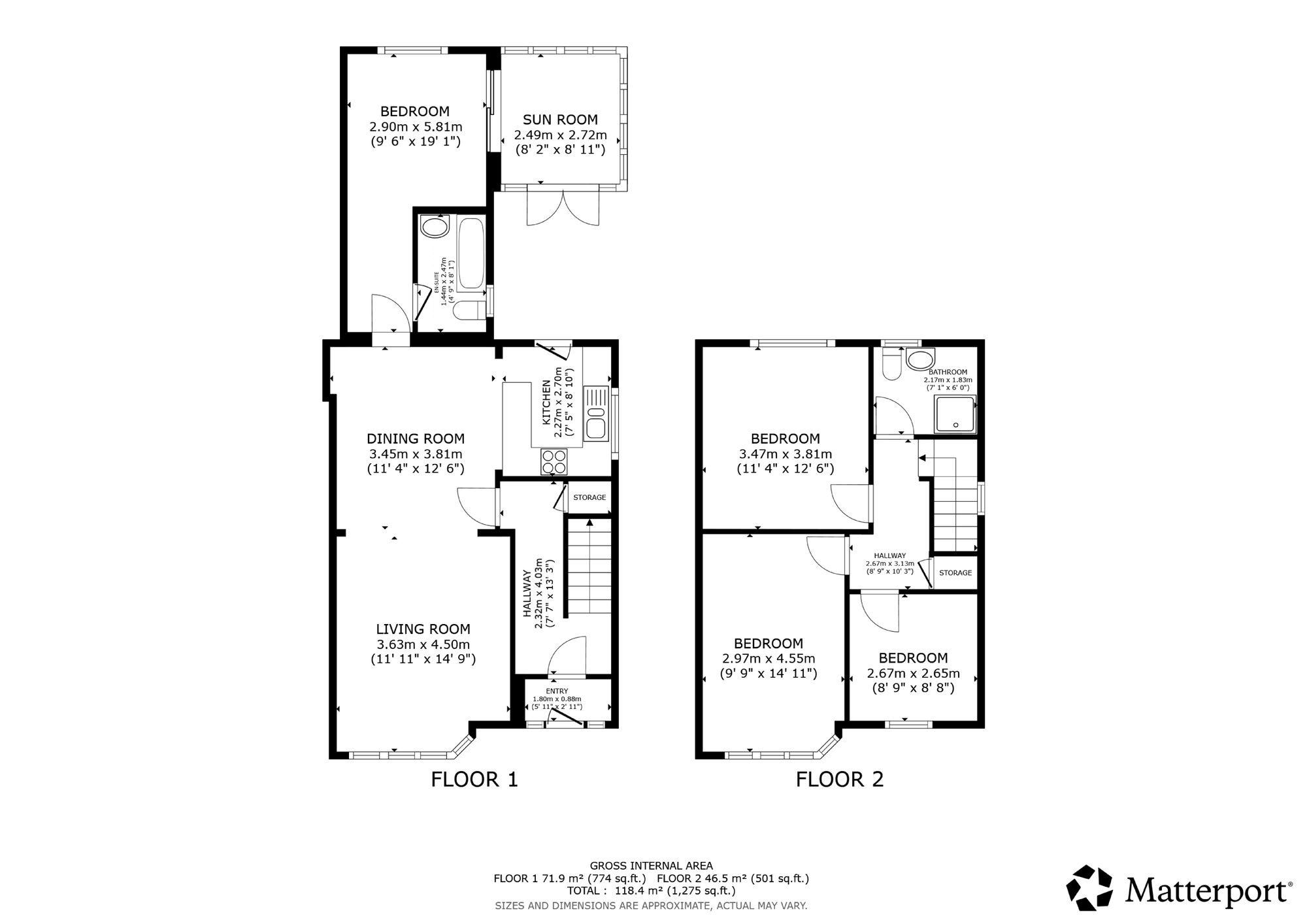 36 Rodil Avenue, Simshill, Glasgow floorplan