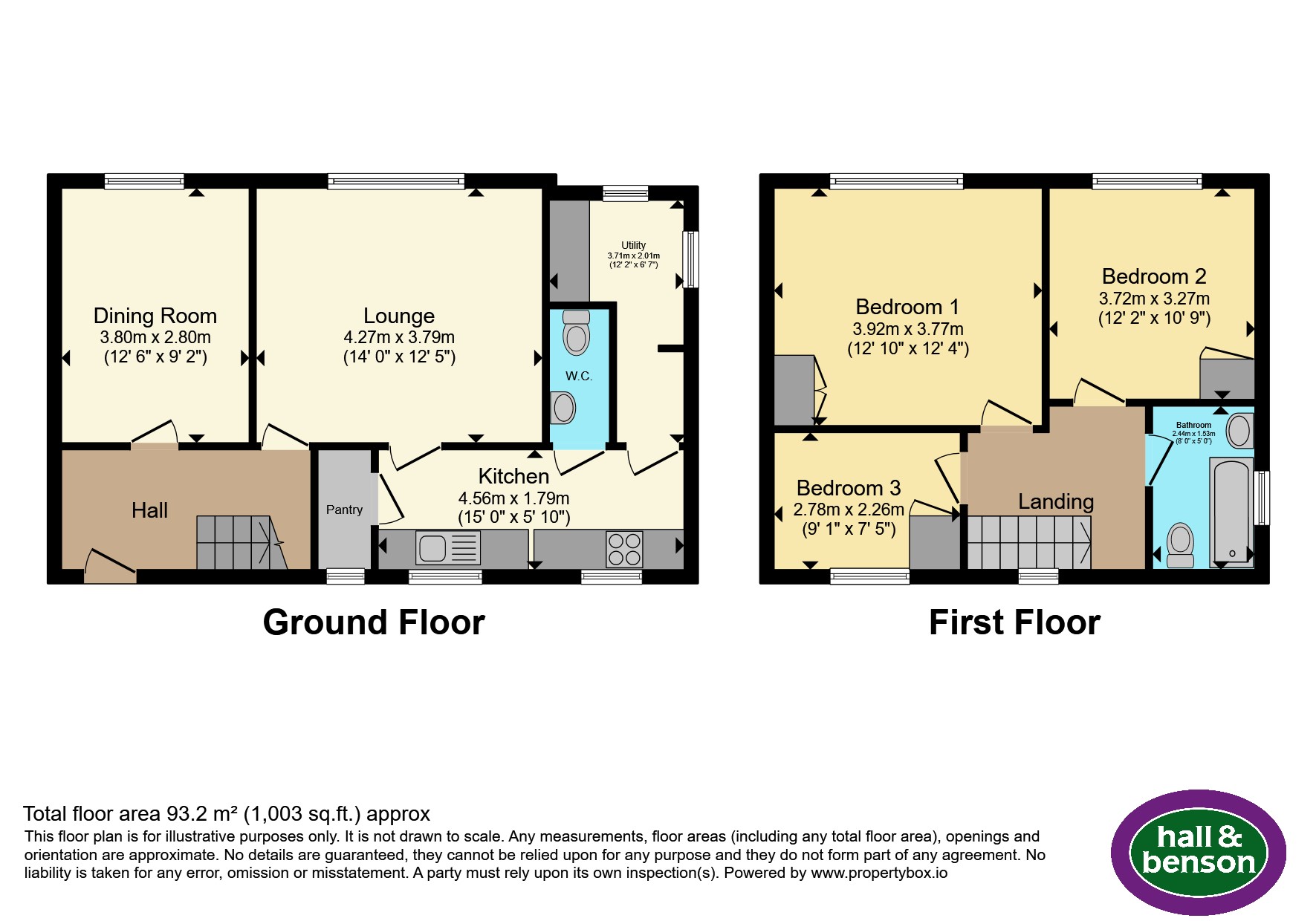 35, Woodfield Road, Nottingham floorplan