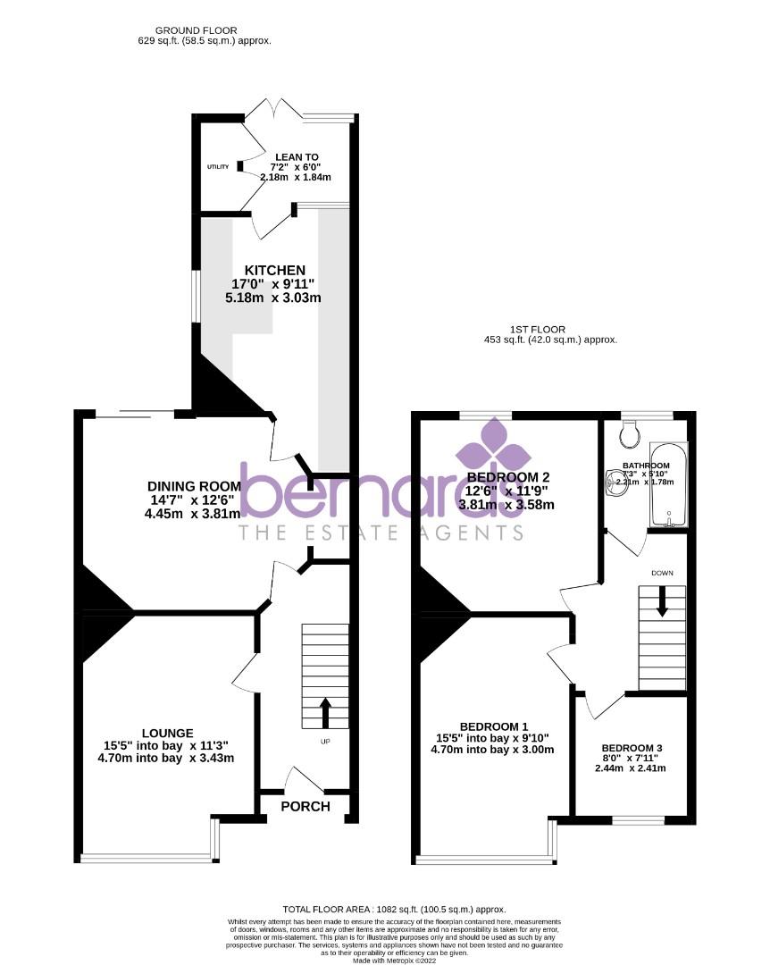 Hawthorn Crescent, Cosham, Portsmouth PO6, 3 bedroom terraced house for