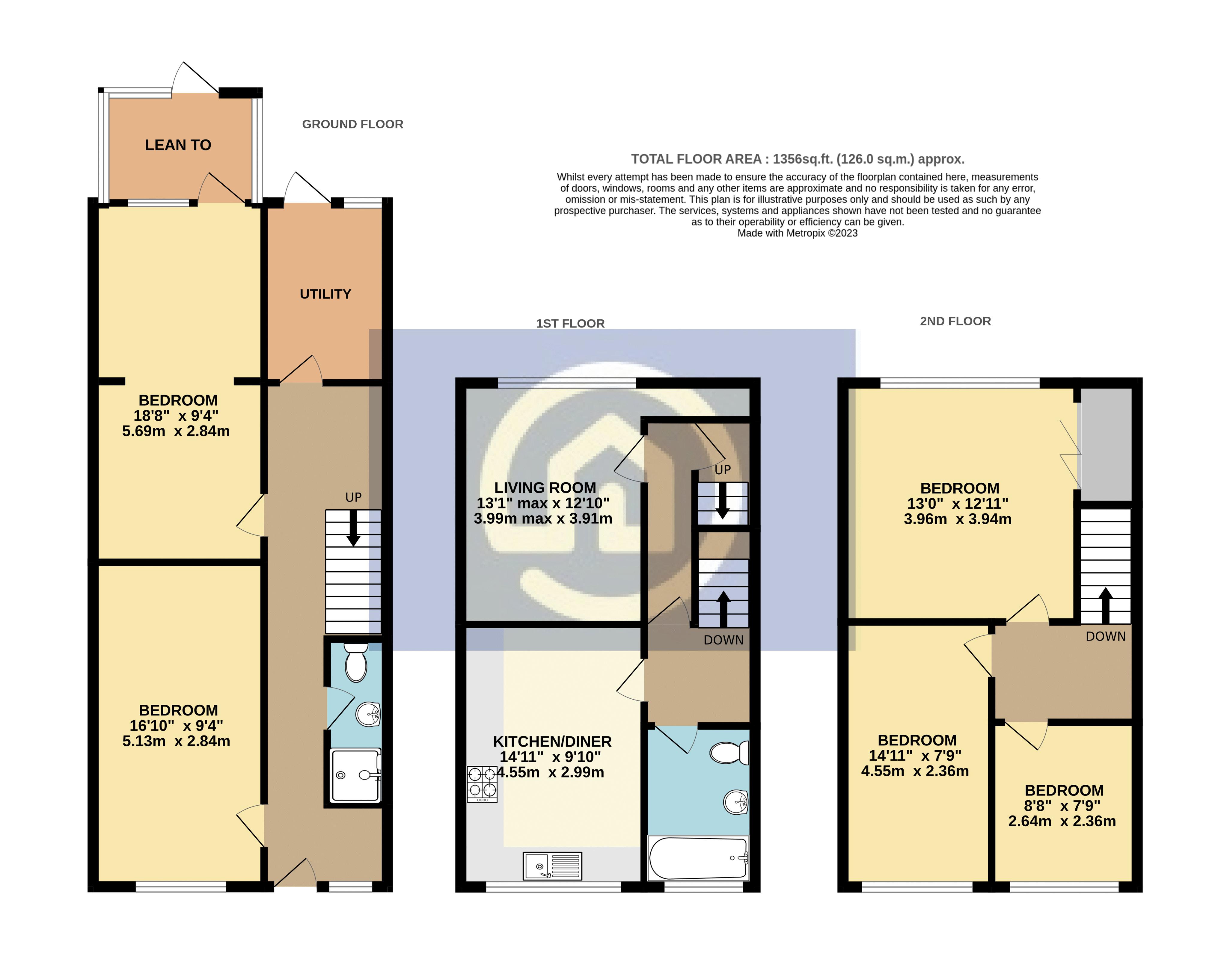 Fearnley Crescent, Bedford floorplan