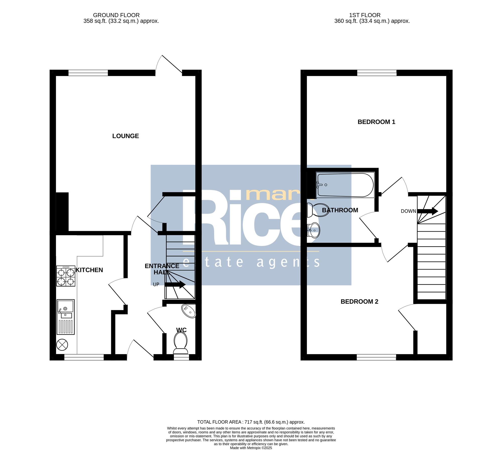 35, Peake Close, Sleaford floorplan
