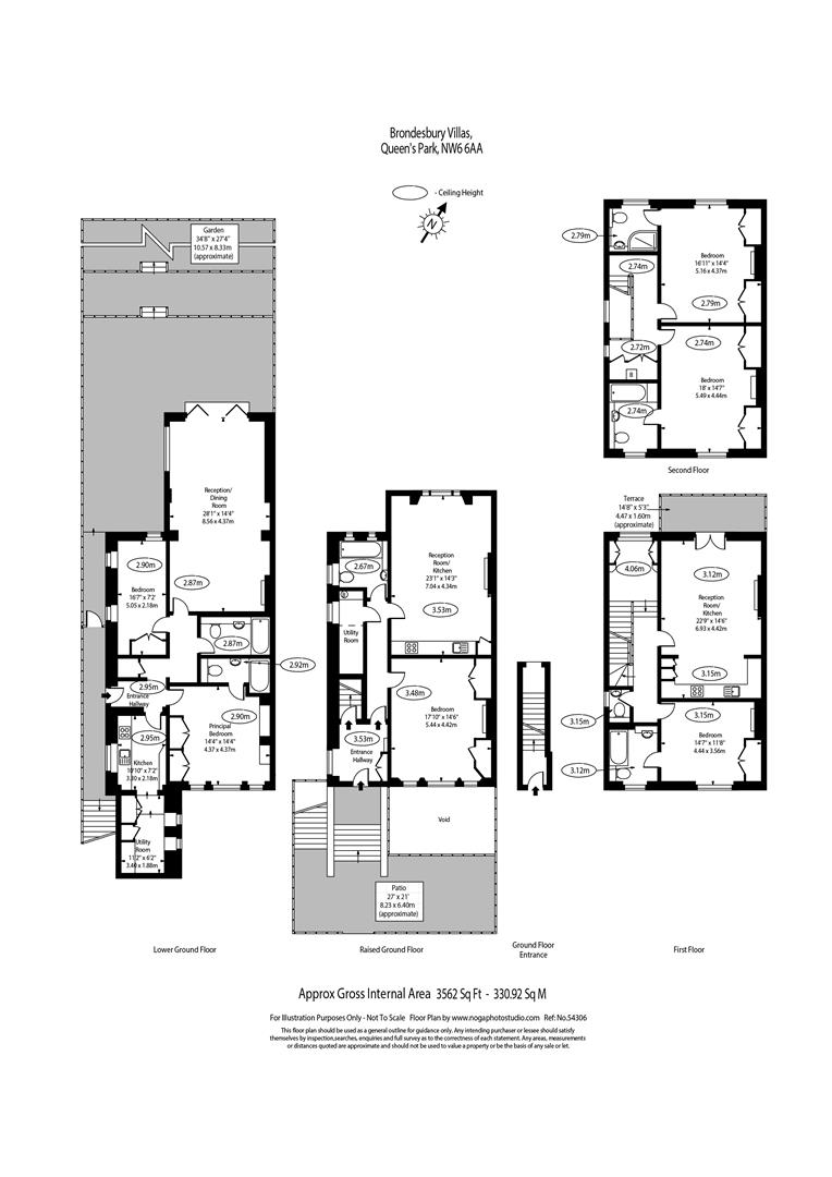 28, Brondesbury Villas, London floorplan