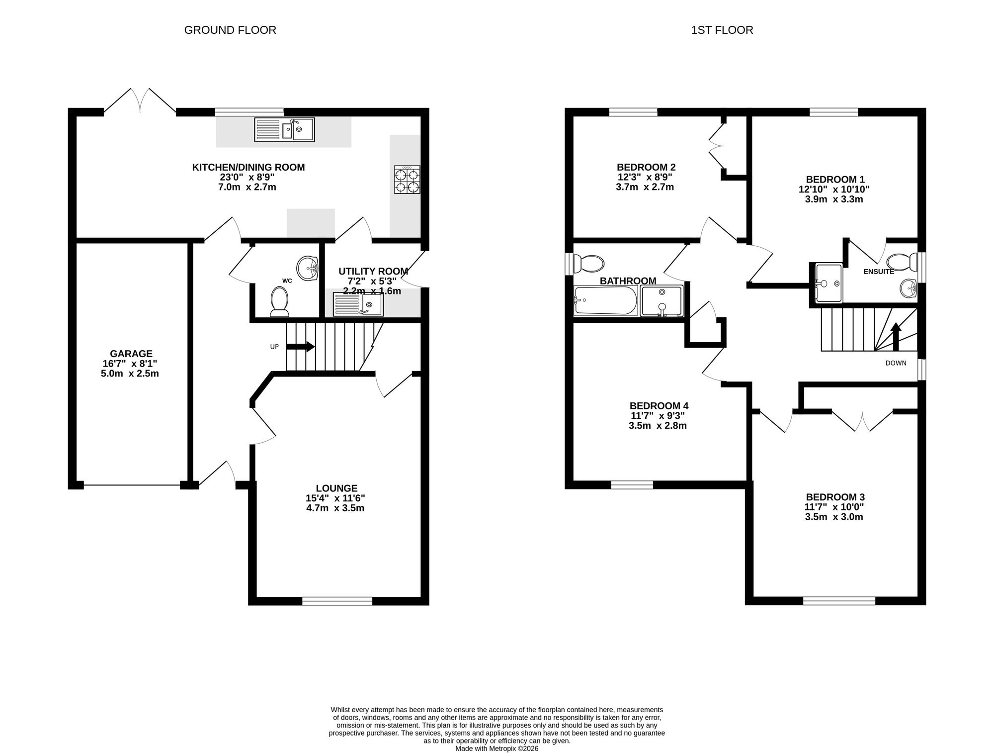 26 Mossend Crescent, West Calder floorplan