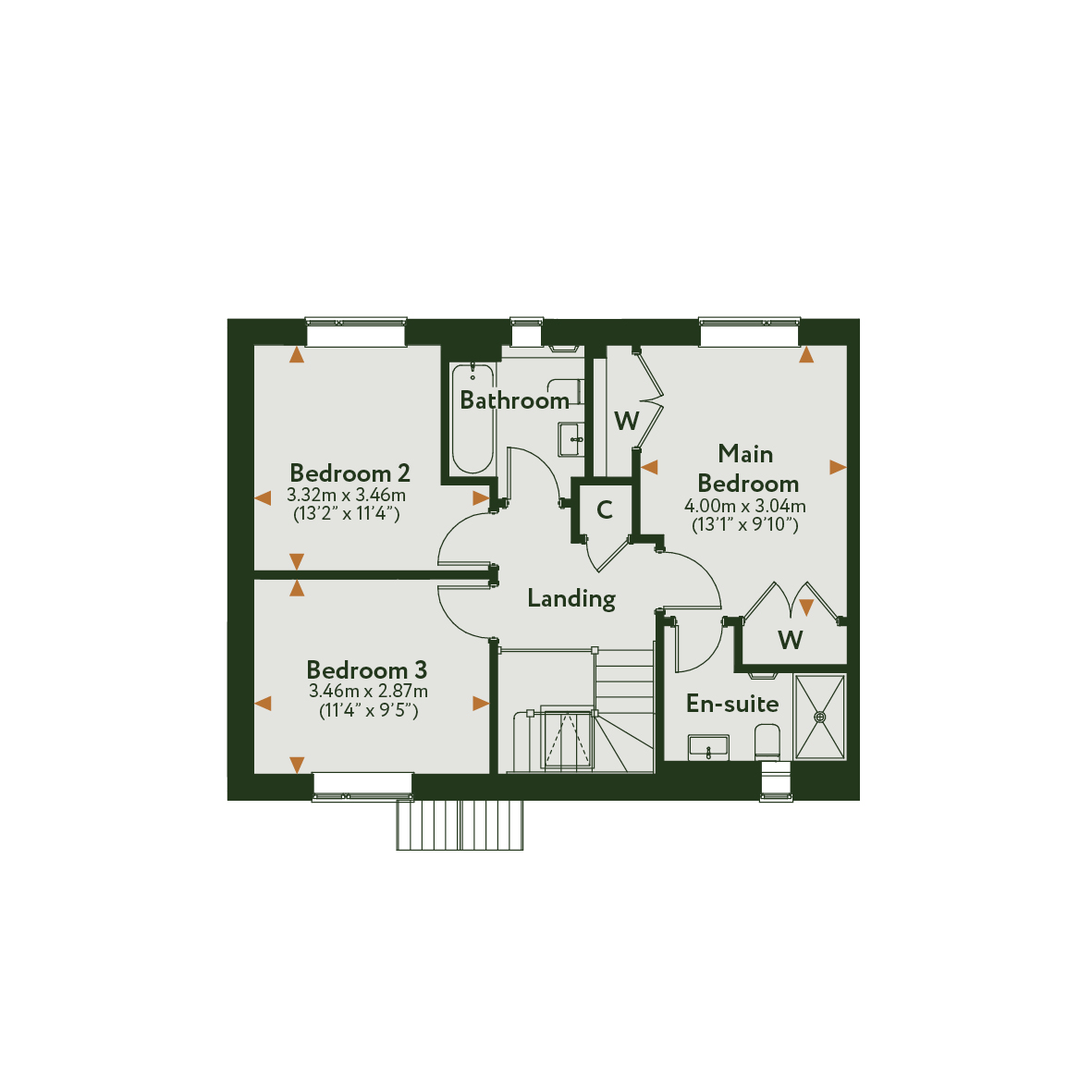 Plot 2a, Bridle Cottage, Willowside Grange, Cheltenham floorplan