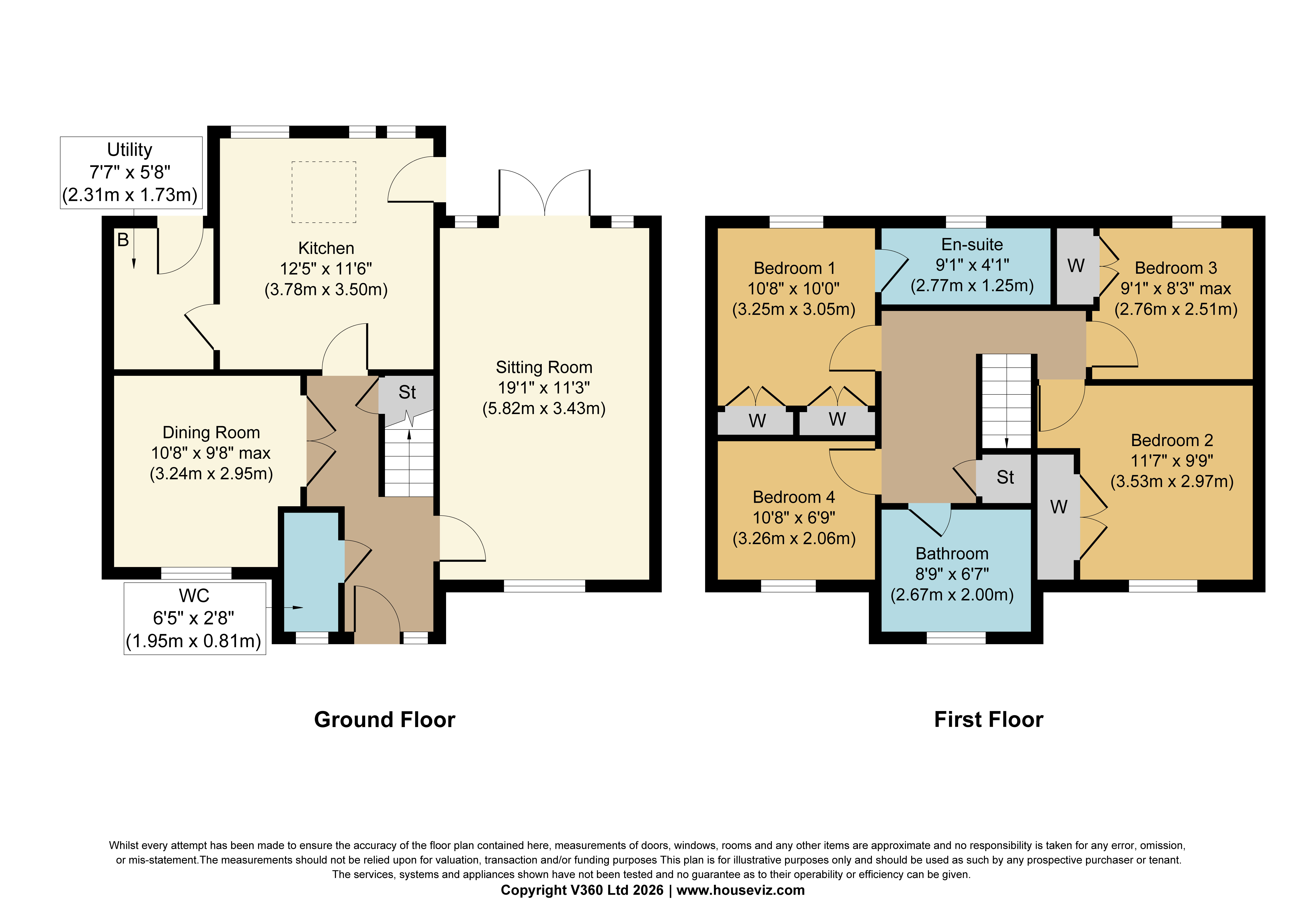 8, Macintosh Place, Falkirk floorplan