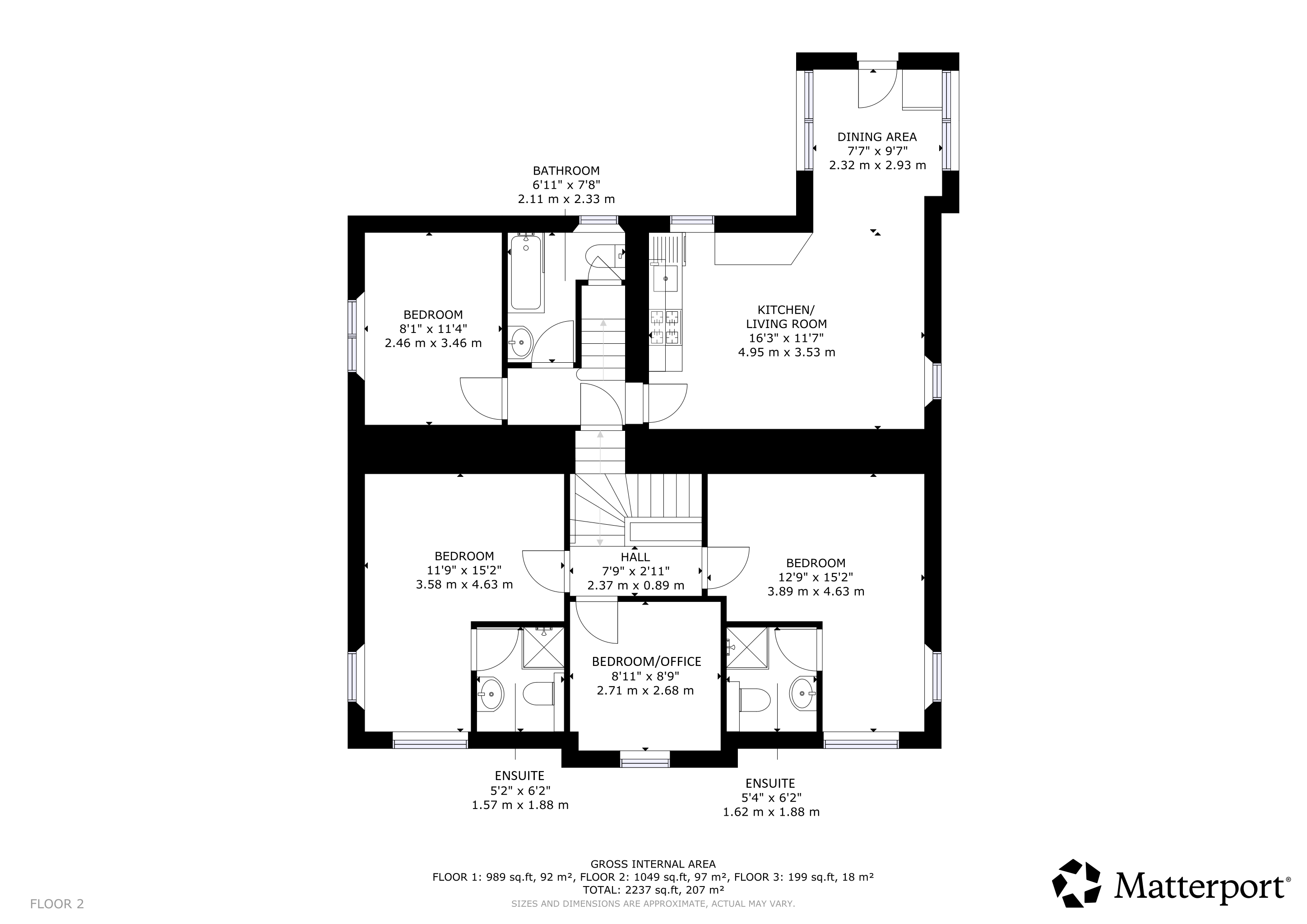 Flower Bank,, Back Road, Helensburgh floorplan