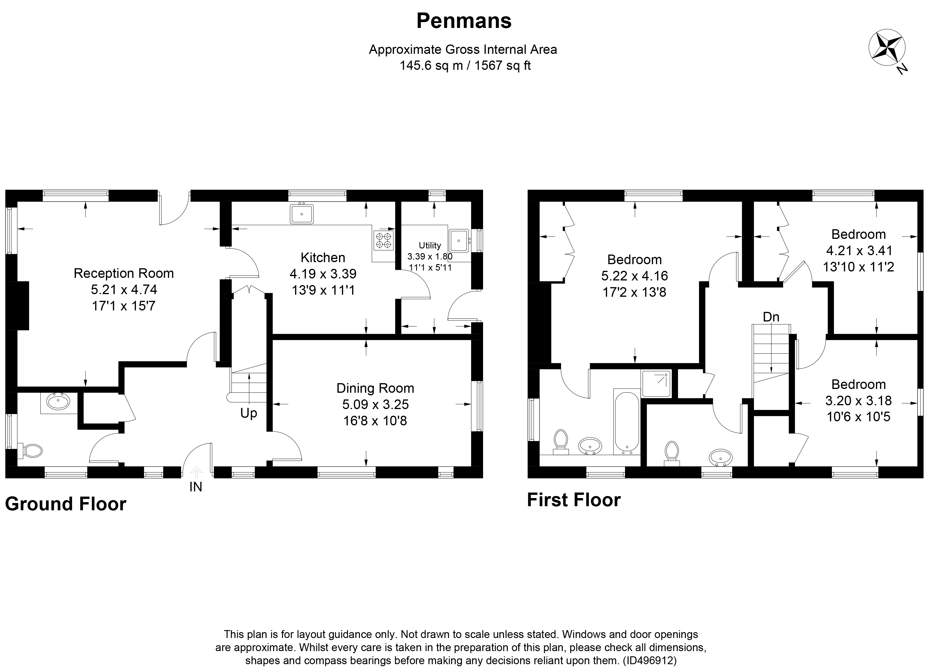 3 Bedrooms Detached house to rent in Penmans Green, Kings Langley WD4