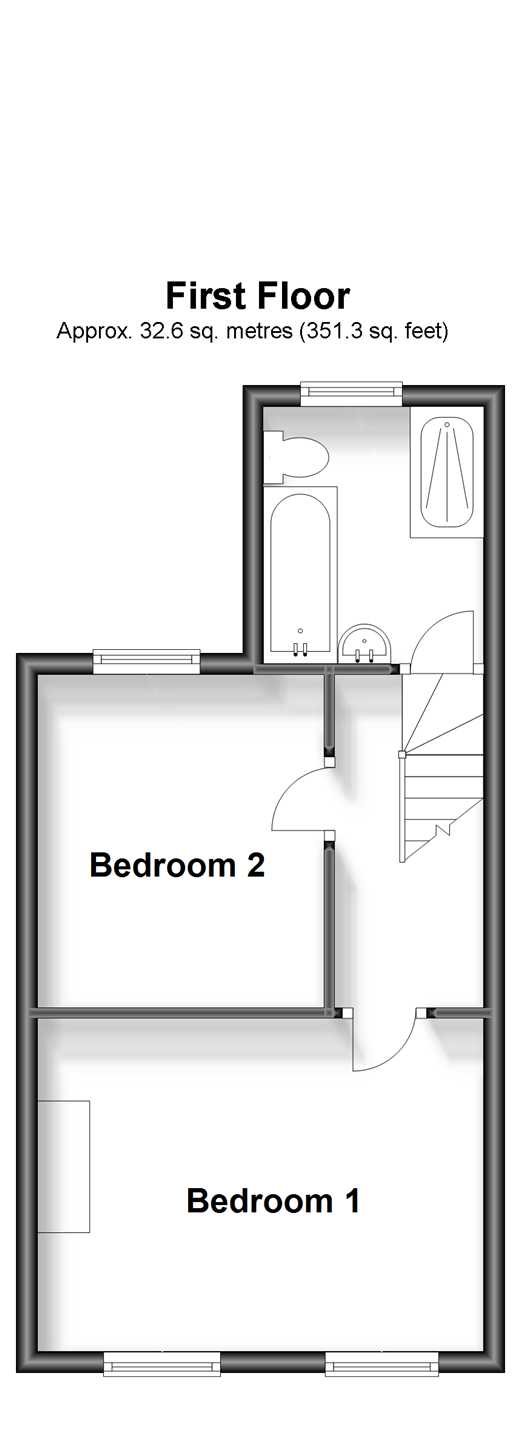 Springhead Road, Northfleet, Gravesend, Kent DA11, 2 bedroom terraced