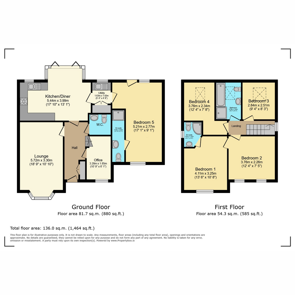 1, Barrington Close, East Cowes floorplan