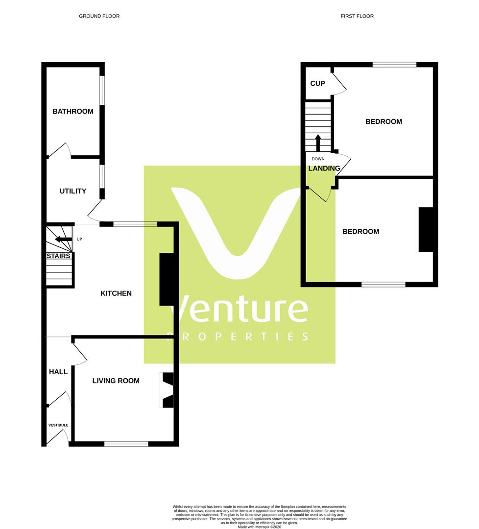 11, Graham Terrace, High Pittington floorplan