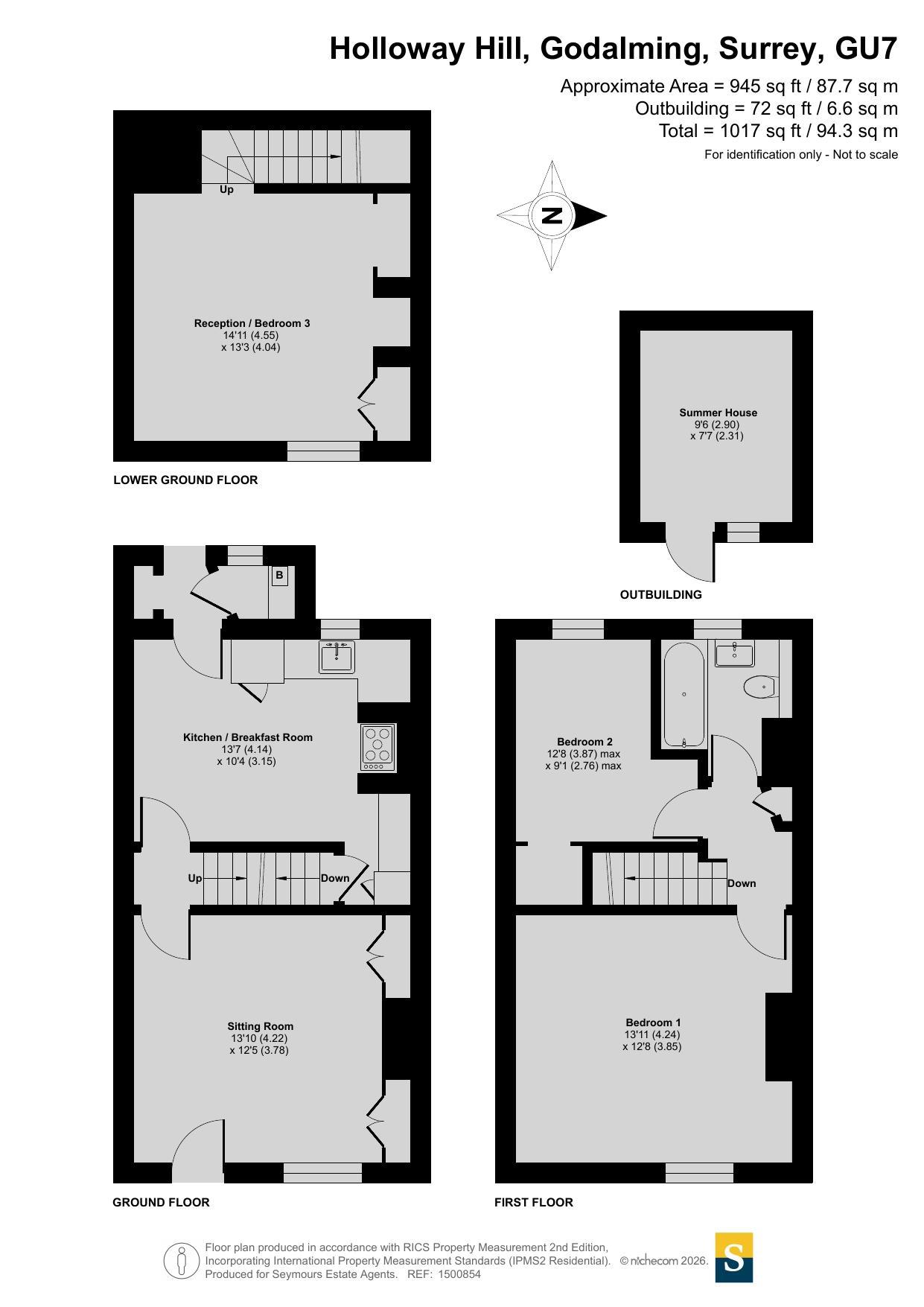 20 Rock Place,, Holloway Hill, Surrey floorplan