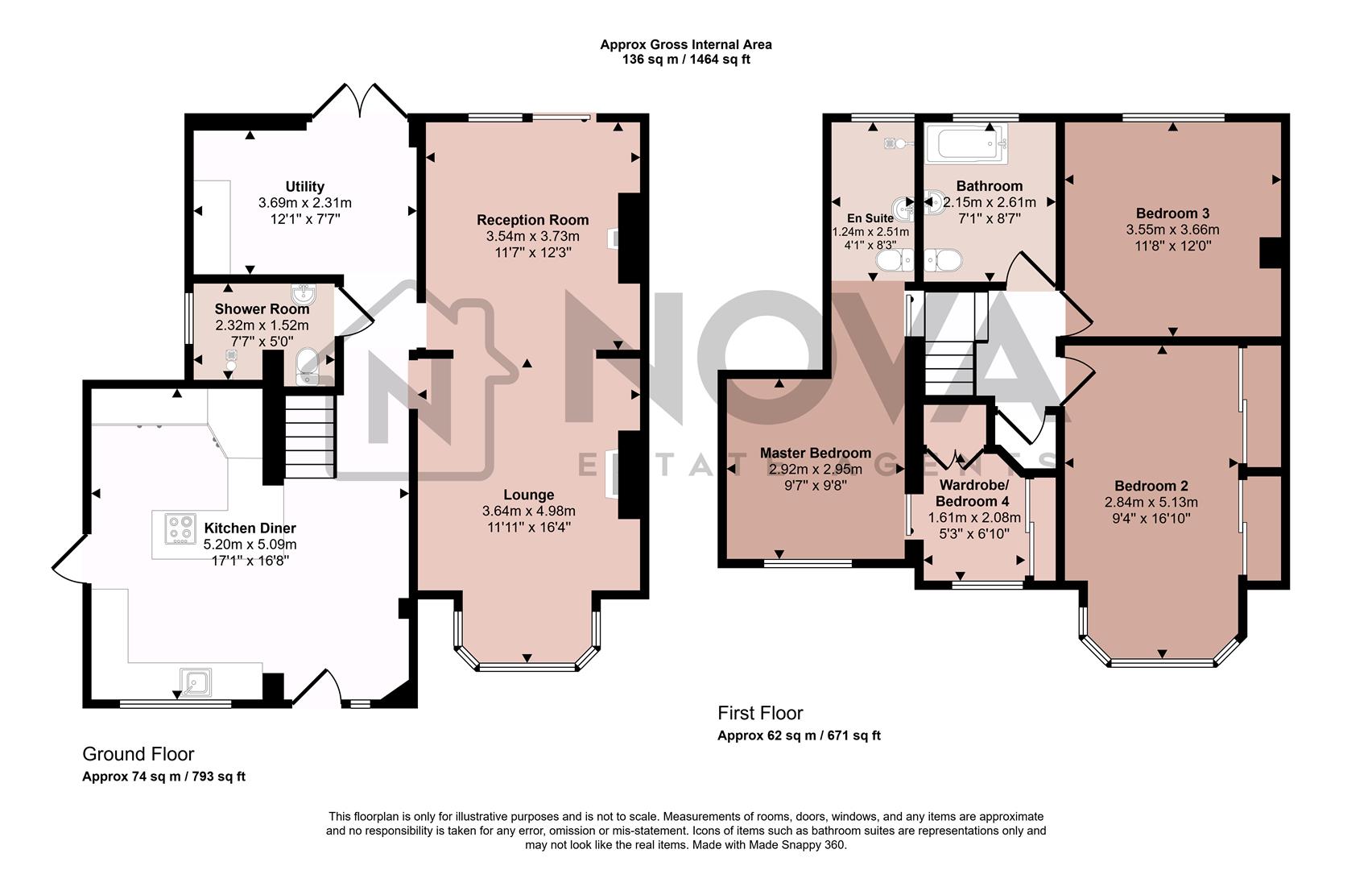 78, Swifts Green Road, Luton floorplan