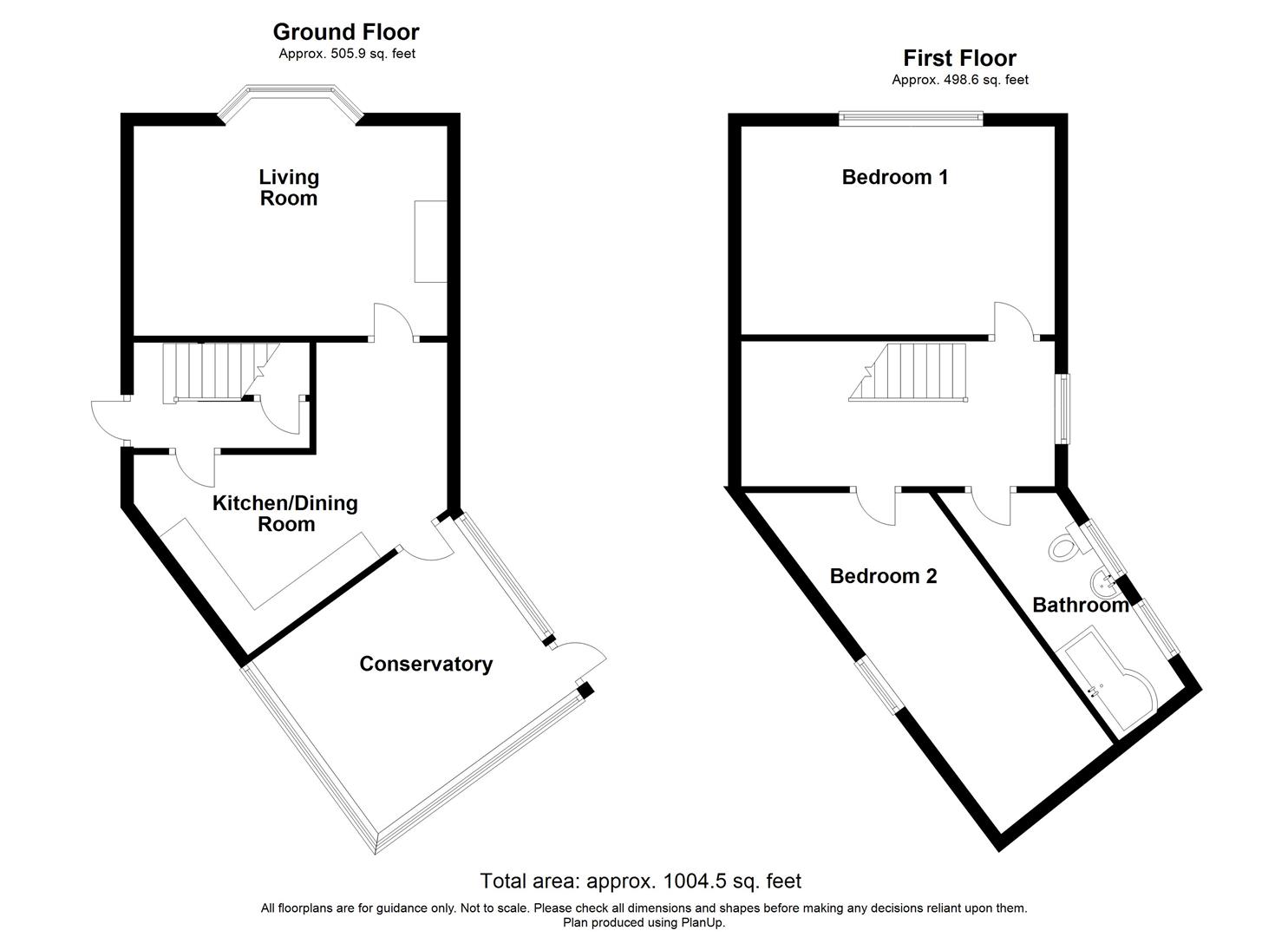 116, Queensway, Rochdale floorplan