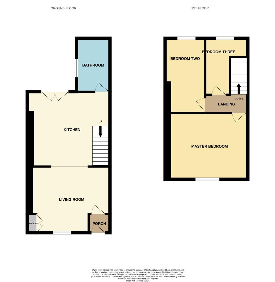 14, Edward Street, Eldon Lane floorplan