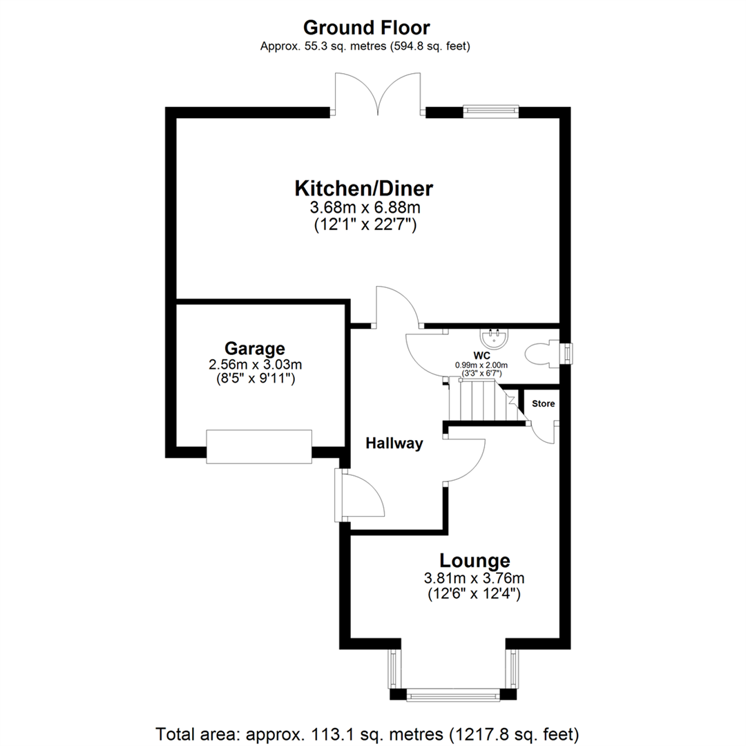 6, Brumby Close, Selby floorplan