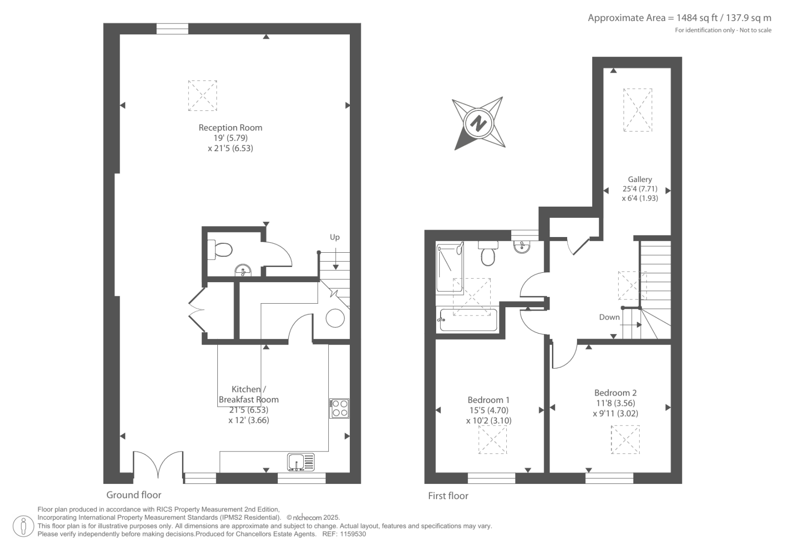 4, The Barns, Chesham floorplan