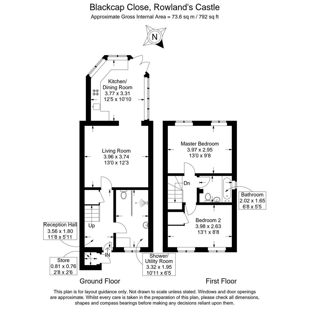 5, Blackcap Close, Rowlands Castle floorplan