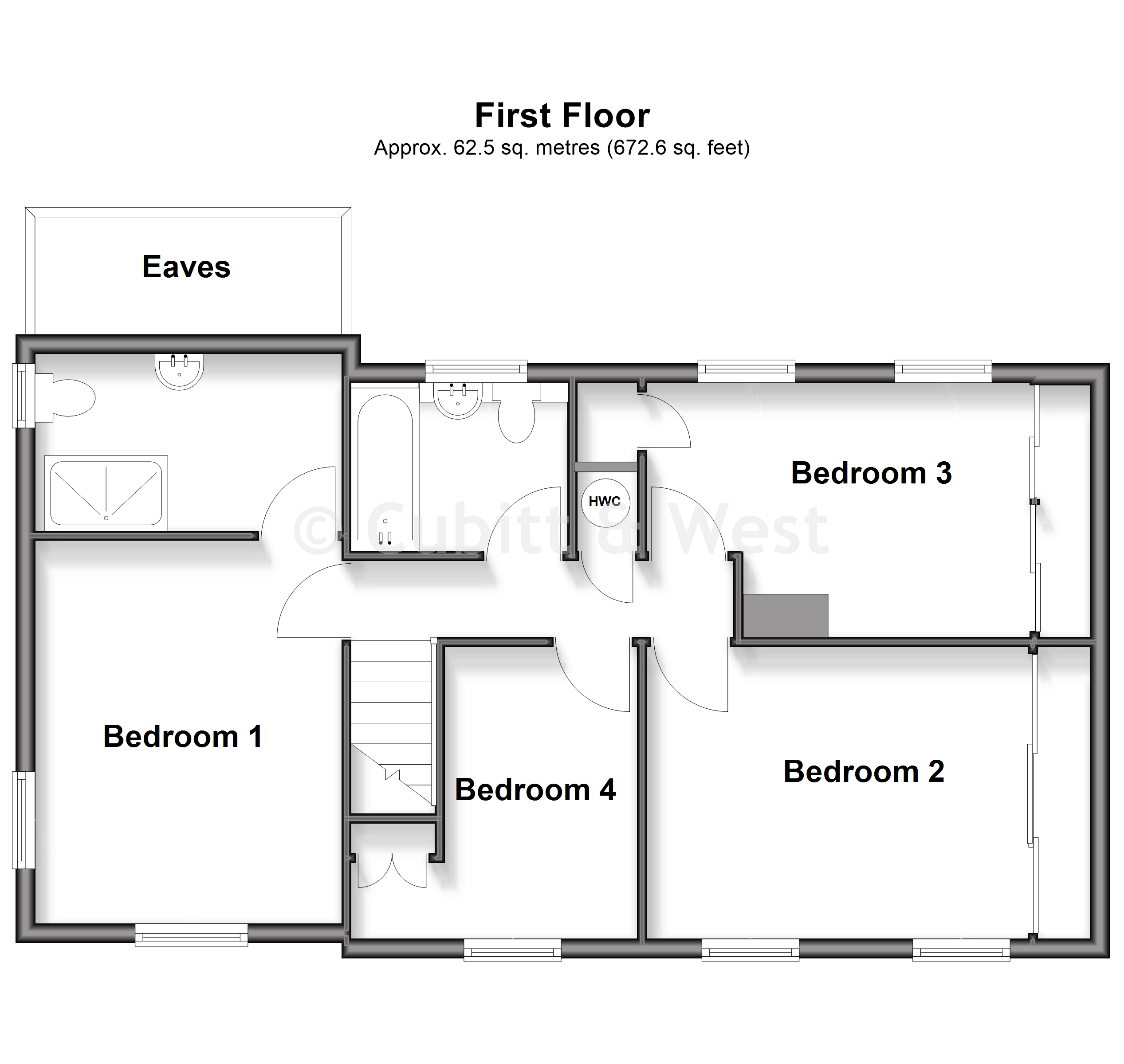 1, Felday Houses, Dorking floorplan