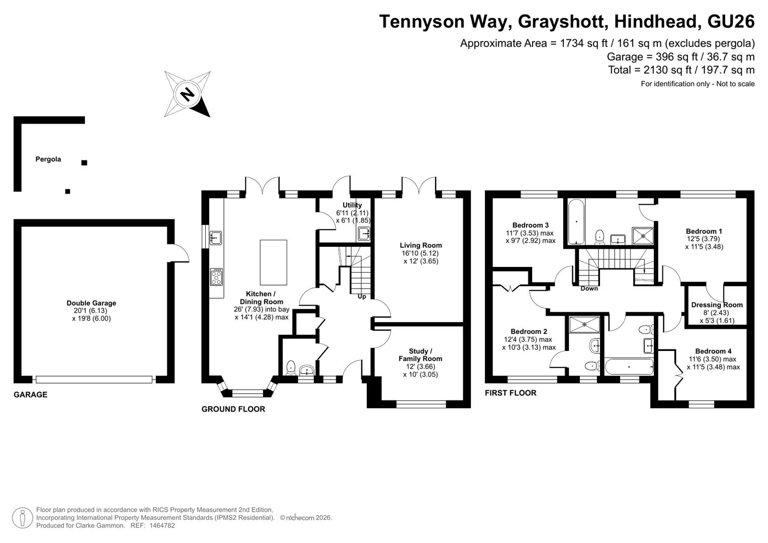 57, Tennyson Way, Hindhead floorplan