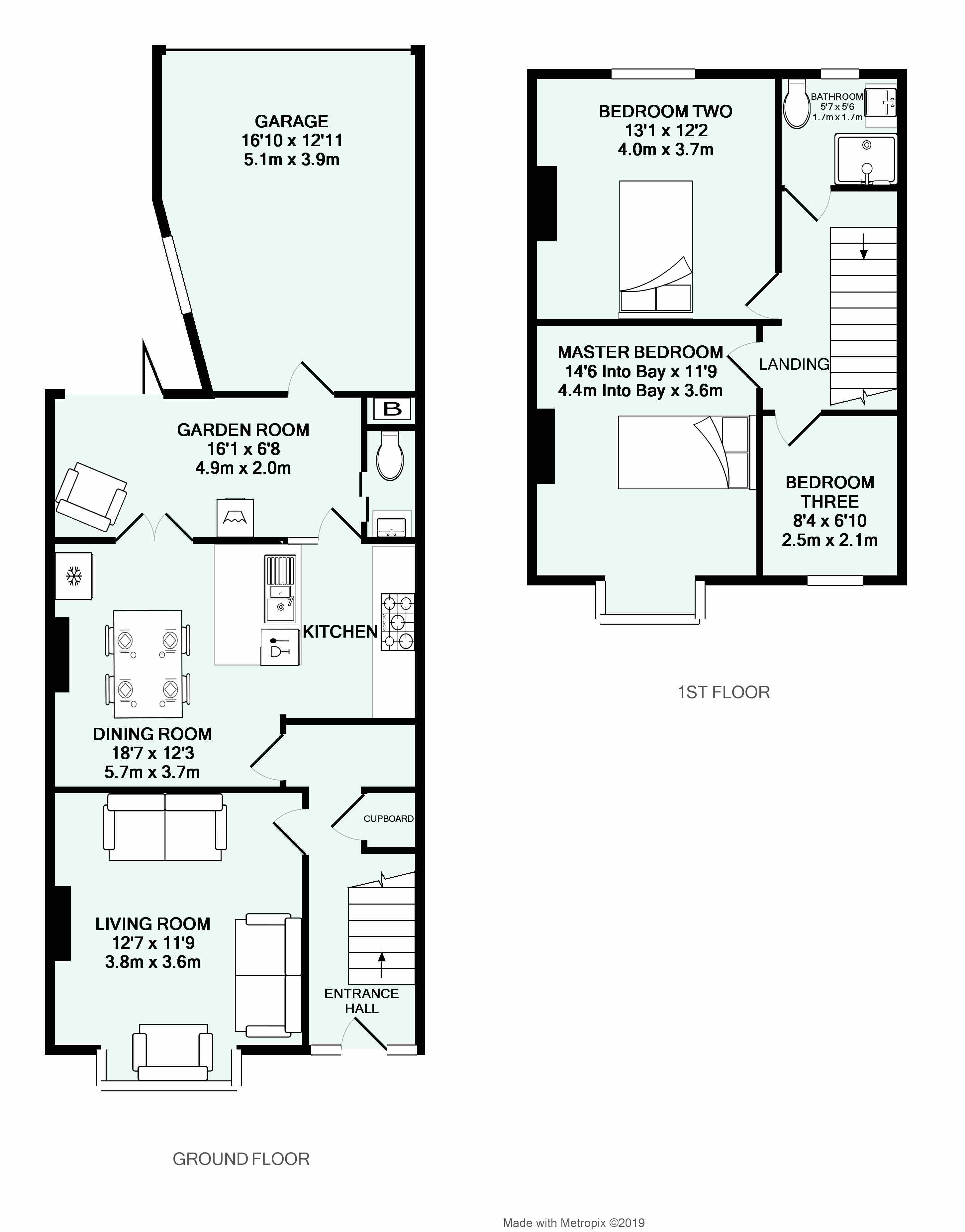 18, Sydney Road, Devon floorplan
