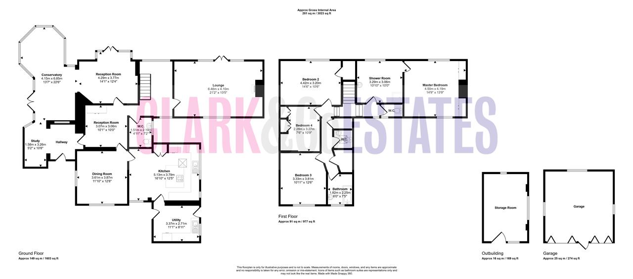 Redlands, Ebford floorplan