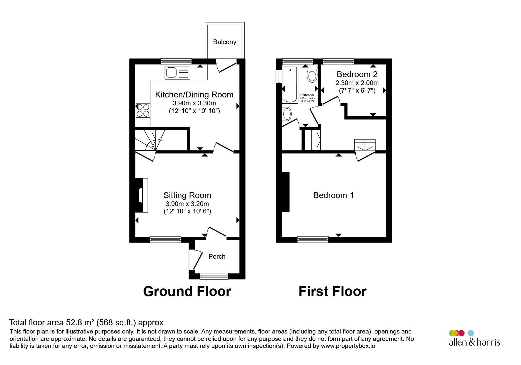 76, Westbury Leigh, Westbury floorplan