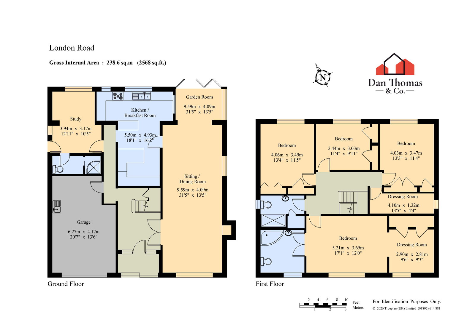 Oak Lodge, London Road, Sevenoaks floorplan