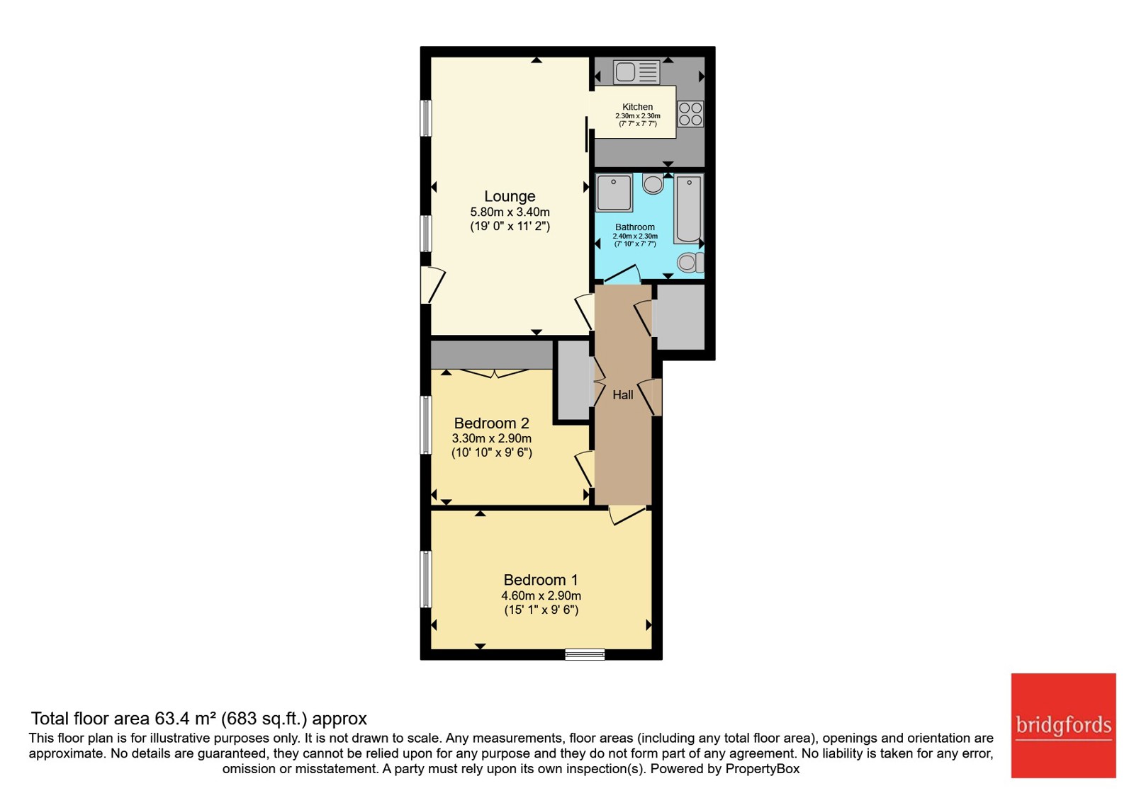 26, Cheltenham Court, Darlington floorplan