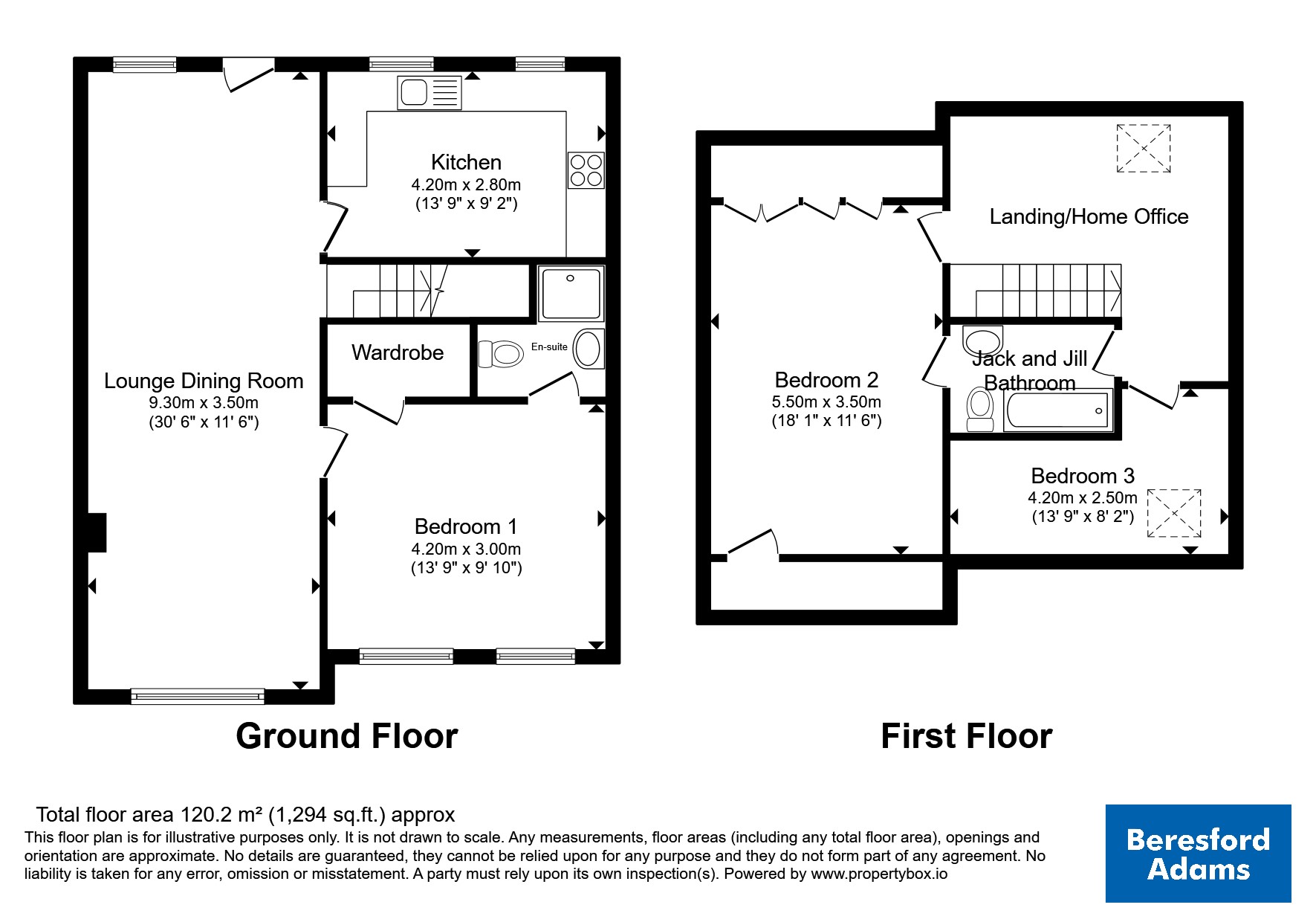 13, Eurach Park, Gaerwen floorplan