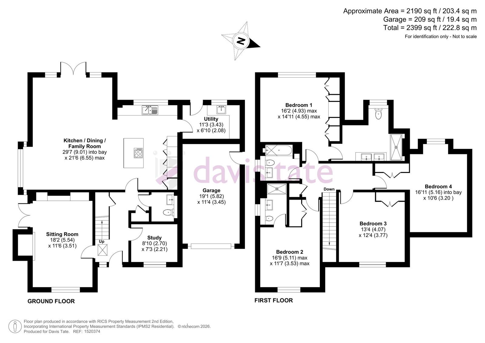 Fallow House,, Mortimer Lane, West End Green, Reading floorplan