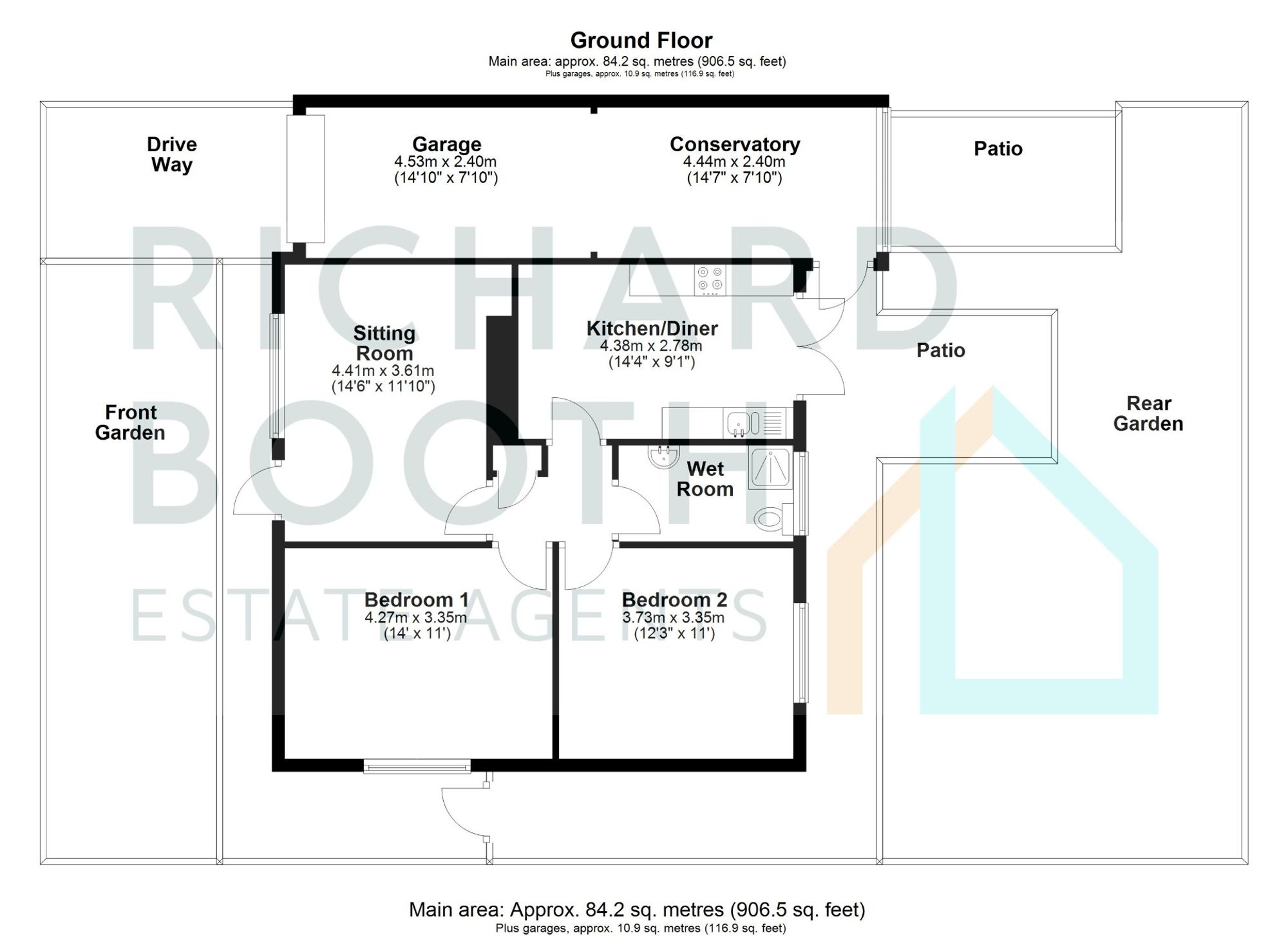 8 Eagles Lane, Ely floorplan