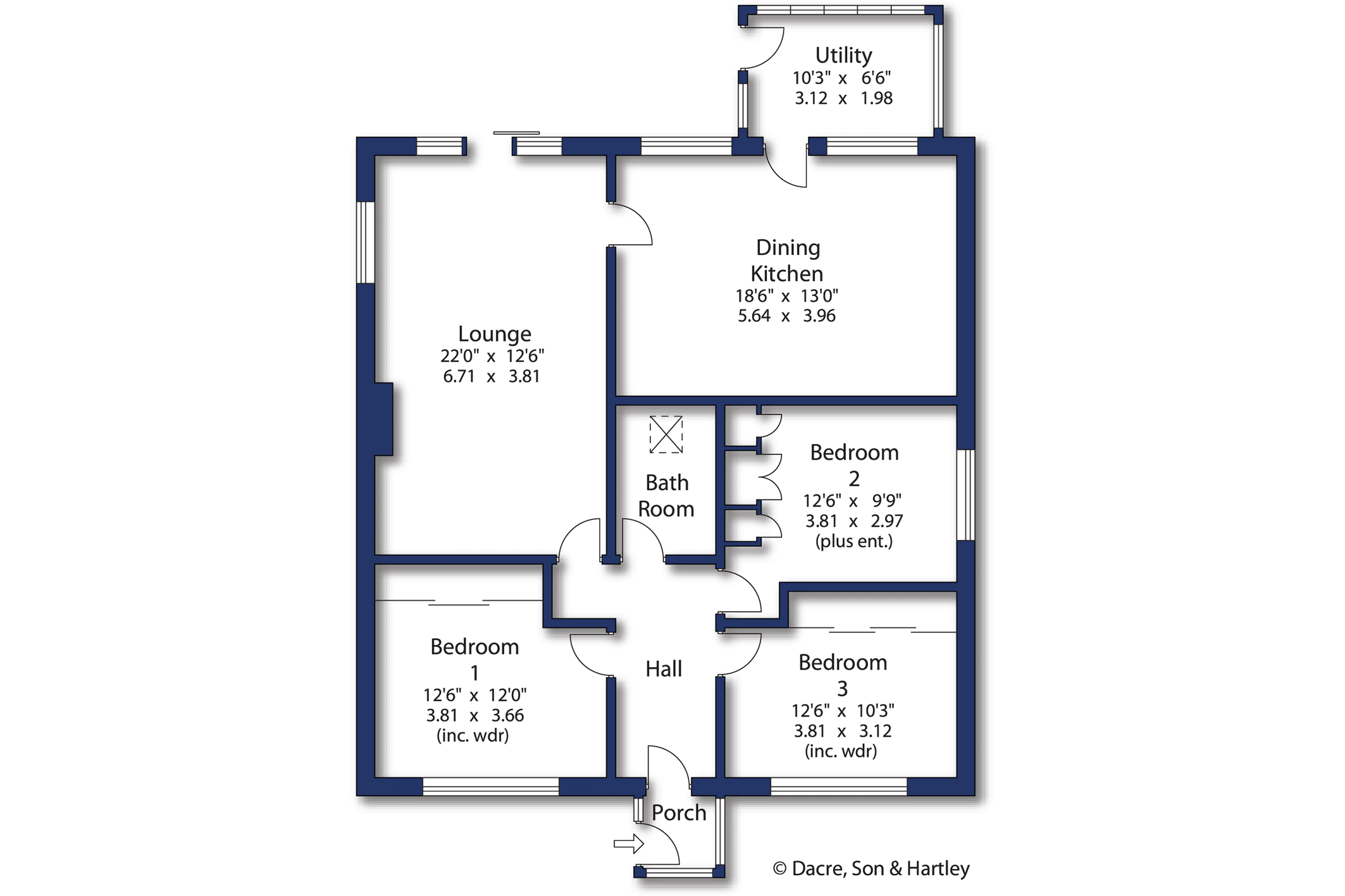Scotton Grove, Knaresborough HG5, 3 bedroom bungalow for sale